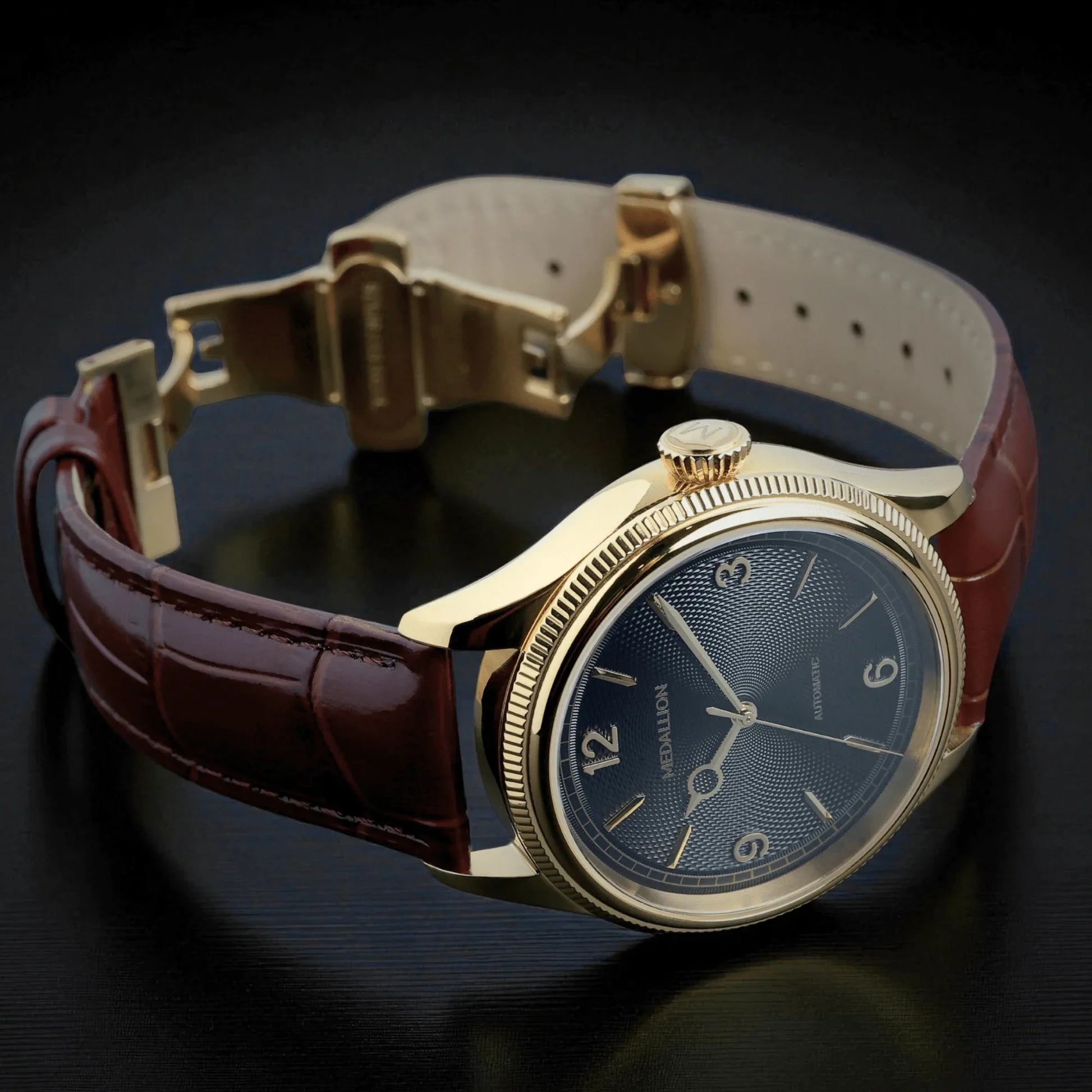 MEDALLION "Virtuoso" Mens 40 mm Automatic Watch - DREAM WATCHES