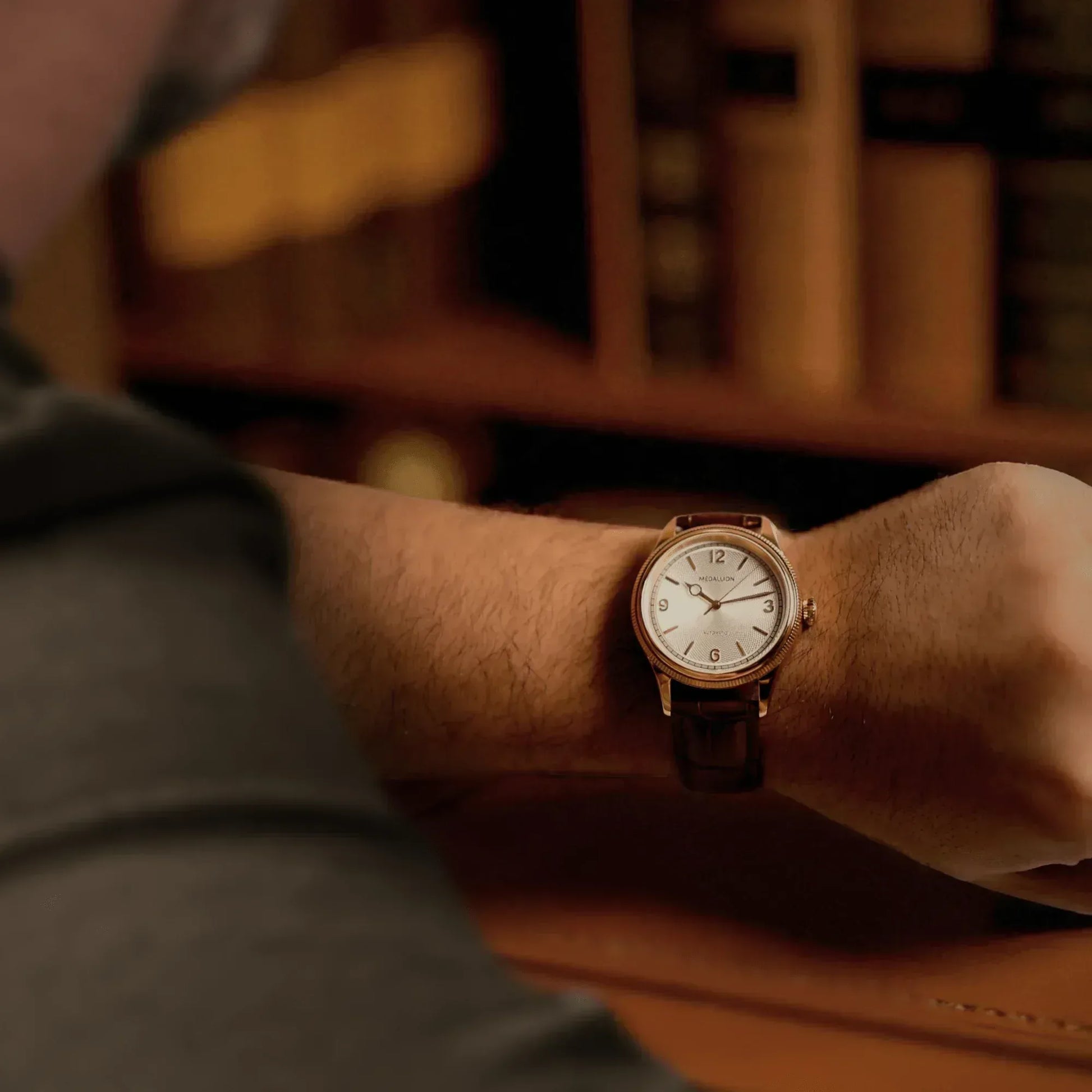 MEDALLION "Virtuoso" Mens 40 mm Automatic Watch - DREAM WATCHES