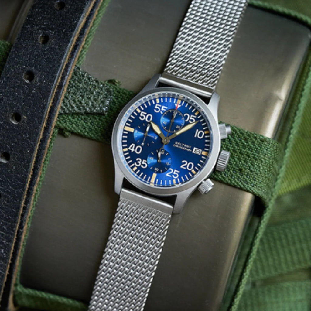 Military Quartz Chrono With Calendar Watches S5045 - DREAM WATCHES