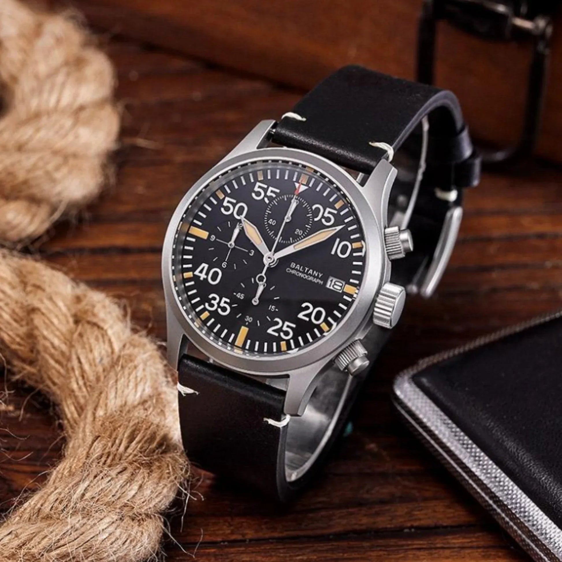 Military Quartz Chrono With Calendar Watches S5045 - DREAM WATCHES
