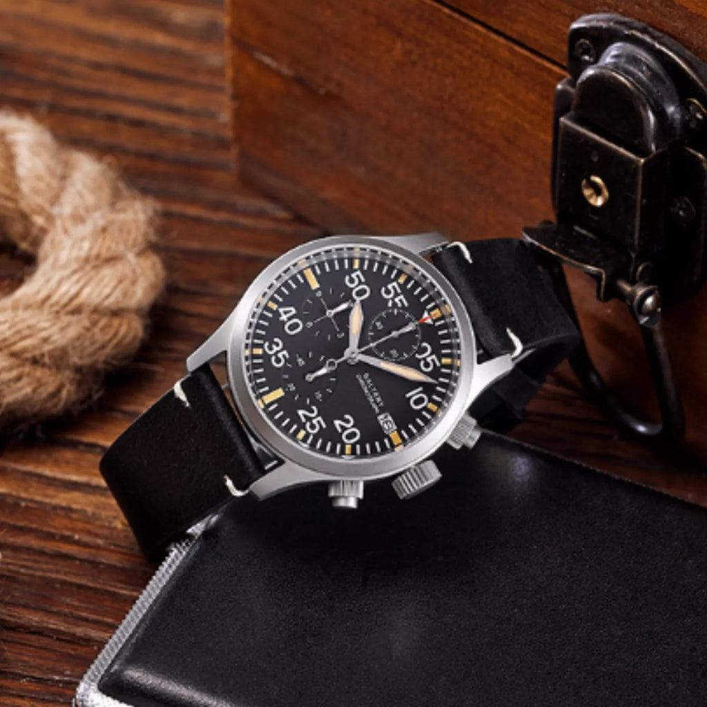 Military Quartz Chrono With Calendar Watches S5045 - DREAM WATCHES