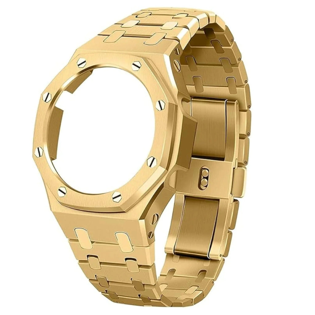 Mod Kit Metal Watchband And Metal Case For G-Shock GA-2100 And GA-2110/BA-2100 " Casioak" - DREAM WATCHES