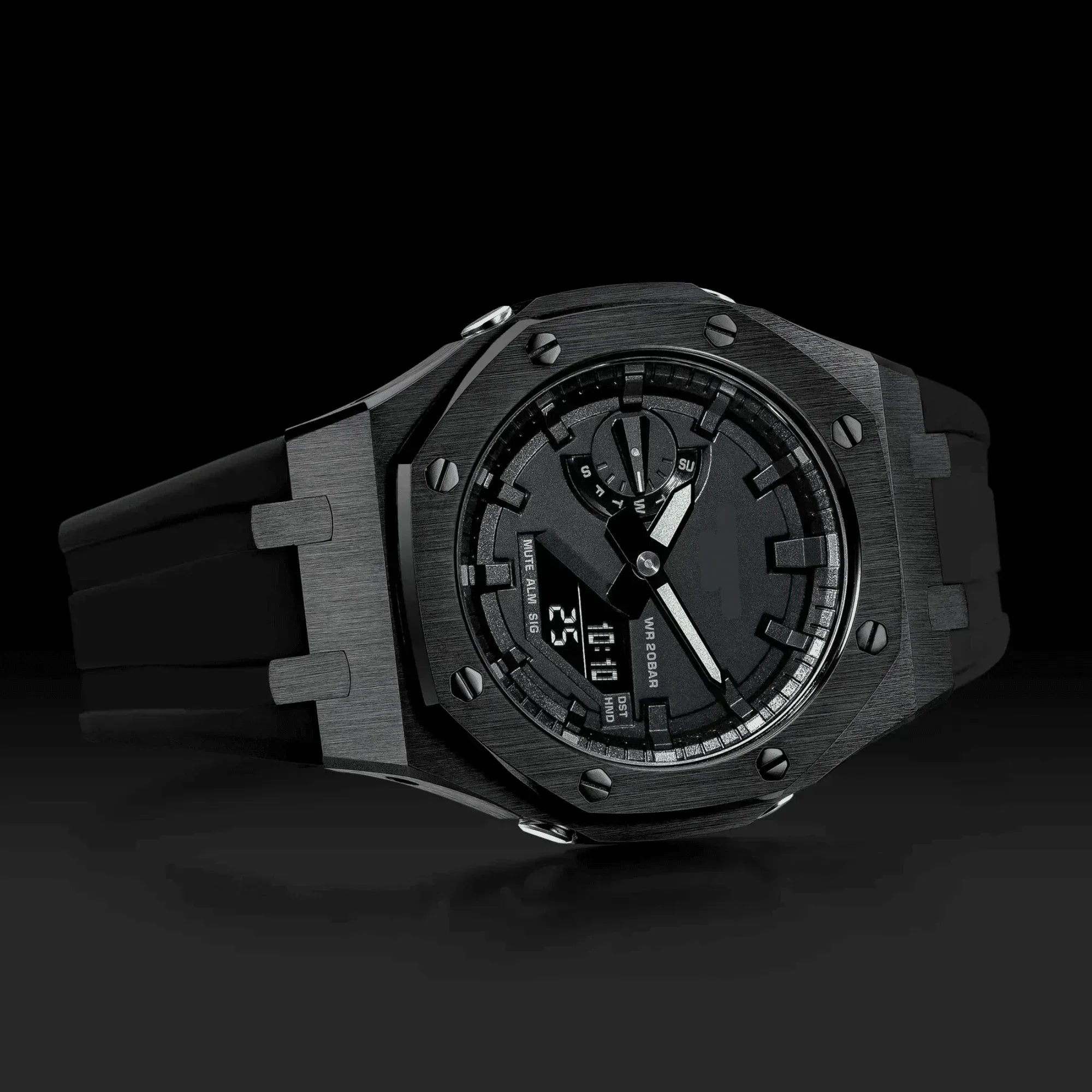 Mod Kit Metal Watchband and Metal Case for G-shock GM-2100 and GM-2110/BA-2100 