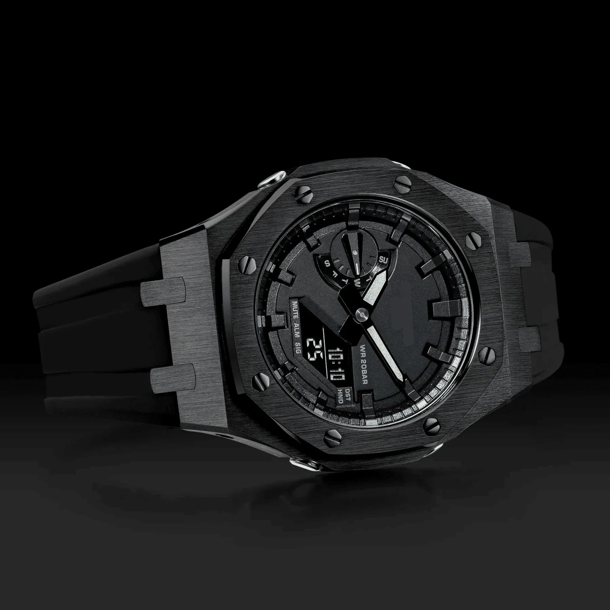 Mod Kit Metal Watchband and Metal Case for G-shock GM-2100 and GM-2110/BA-2100 