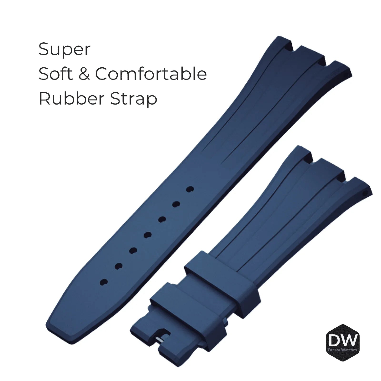 Mod Kit Metal Watchband and Metal Case for G-shock GM-2100 and GM-2110/BA-2100 " Casioak" (Blue Bracelet) - DREAM WATCHES