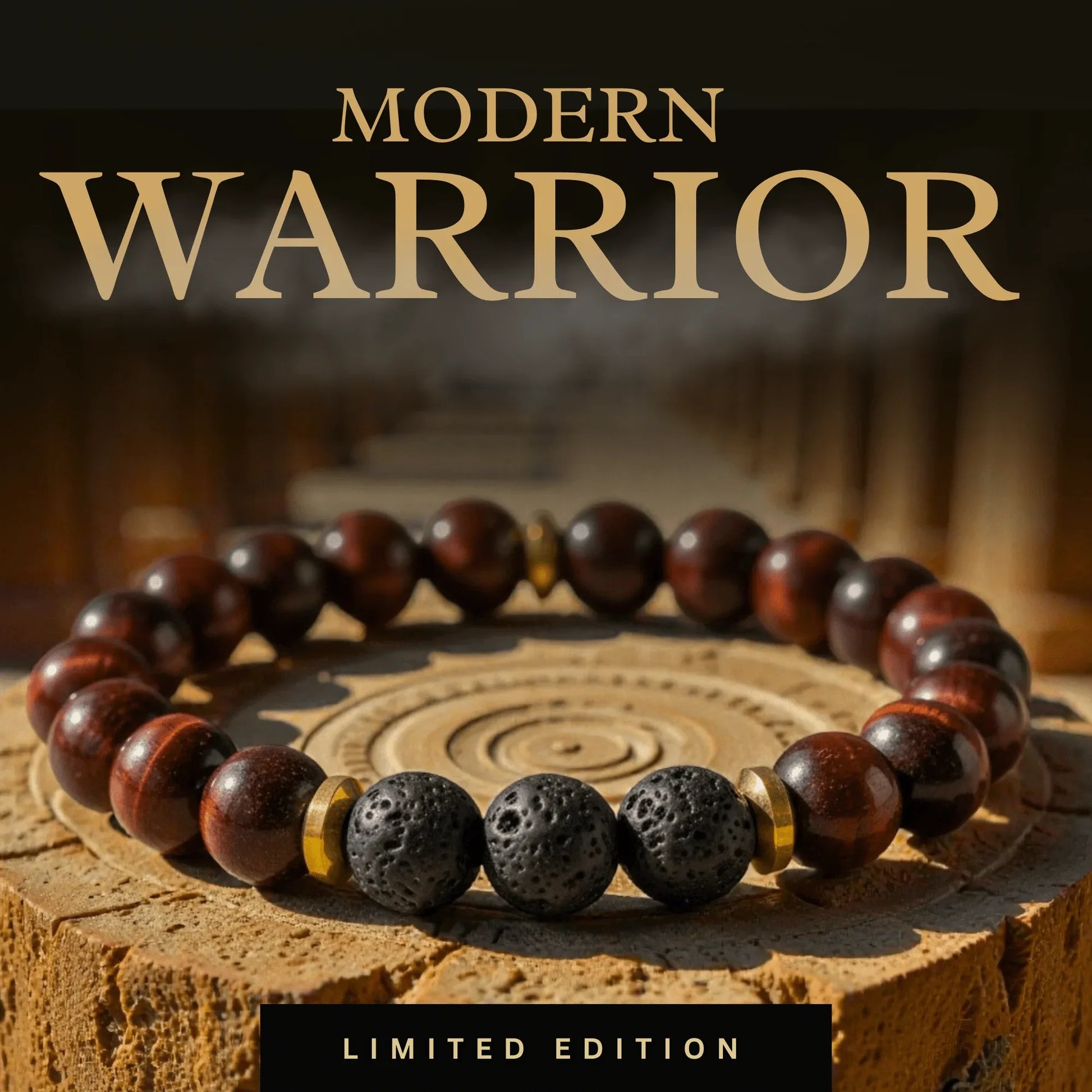 Modern Warrior Natural Luxury Stones Bracelet | by 5 Senses Co. - DREAM WATCHES