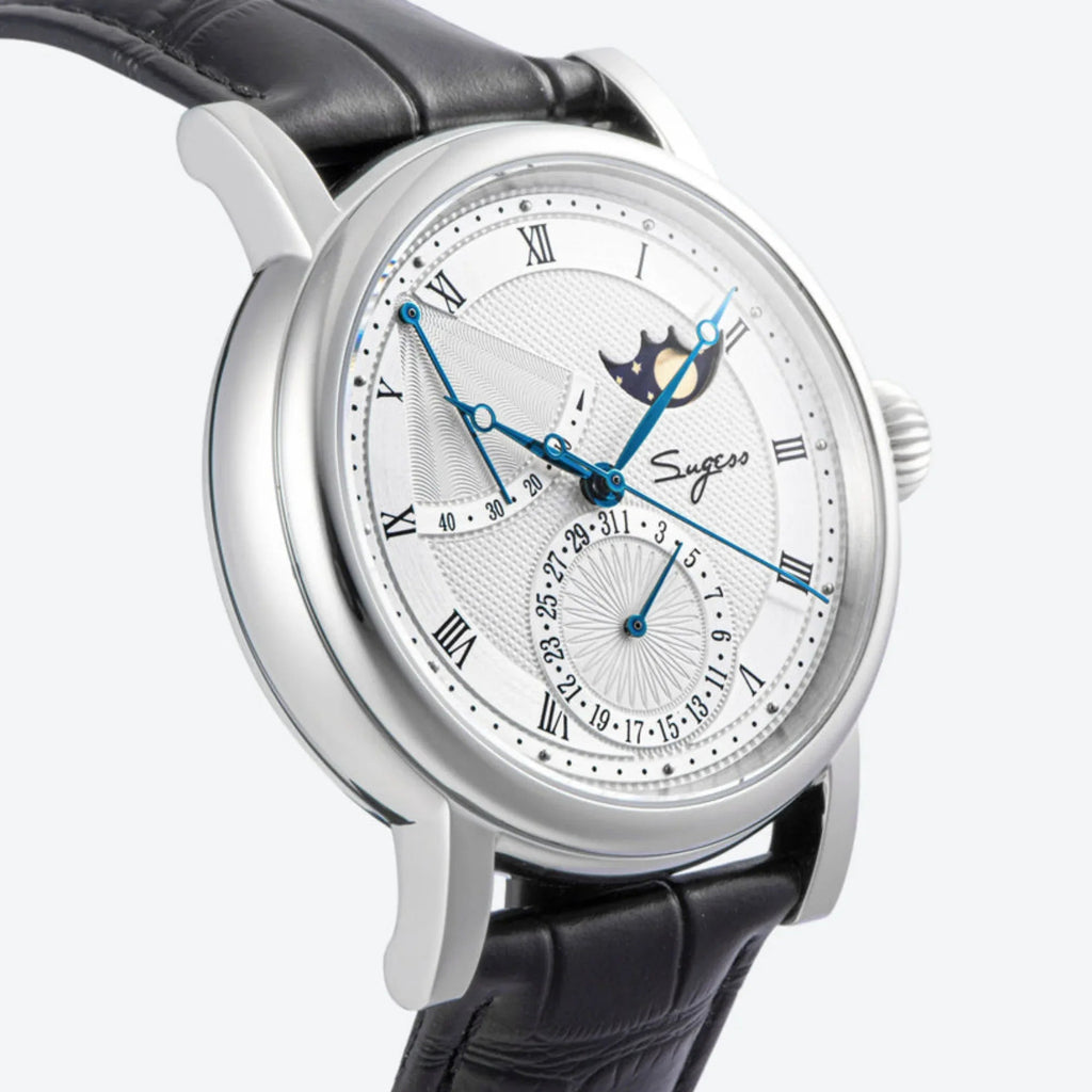 MoonPhase Master 426 Stainless Steel Case Power Reserve Indicator Date - DREAM WATCHES