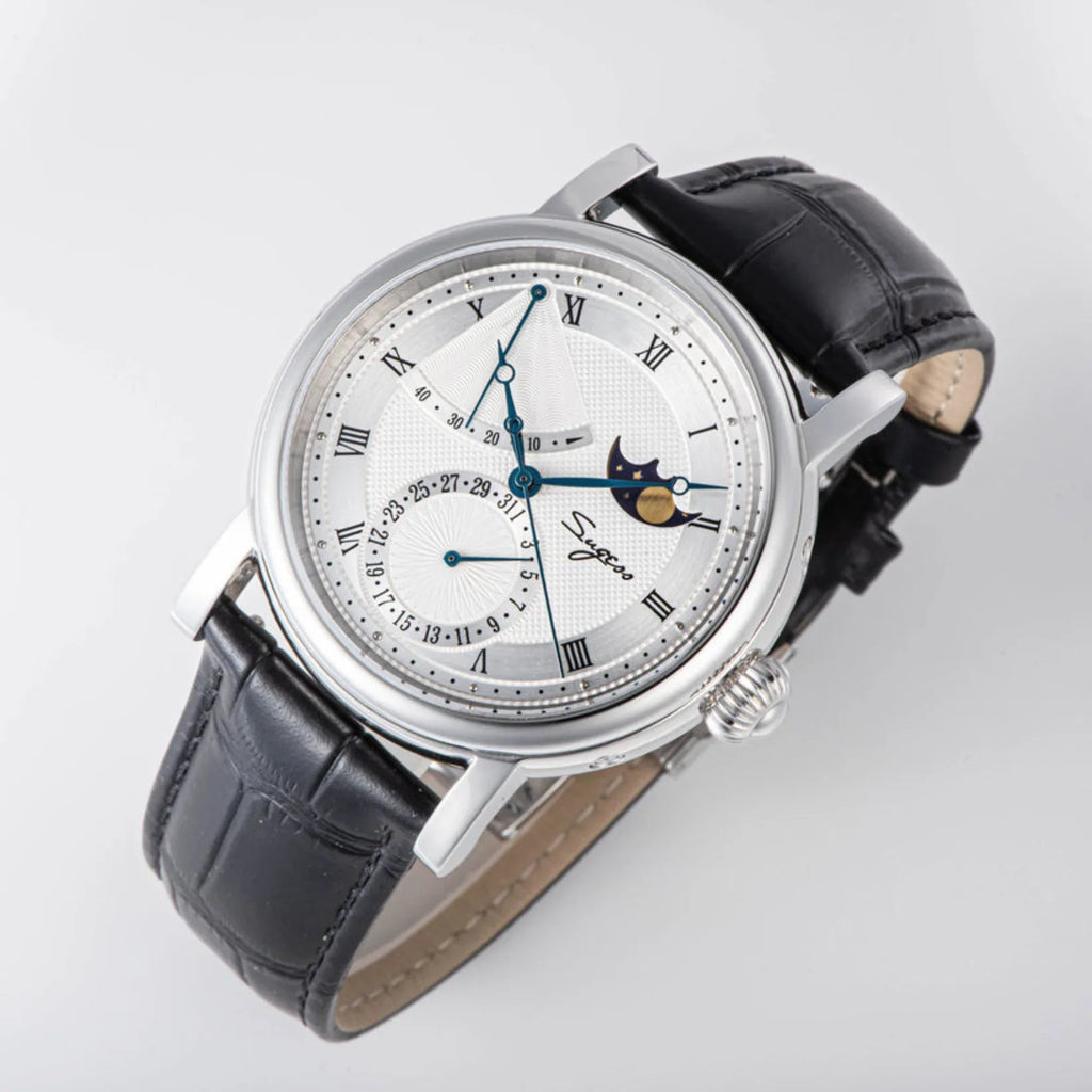 MoonPhase Master 426 Stainless Steel Case Power Reserve Indicator Date - DREAM WATCHES