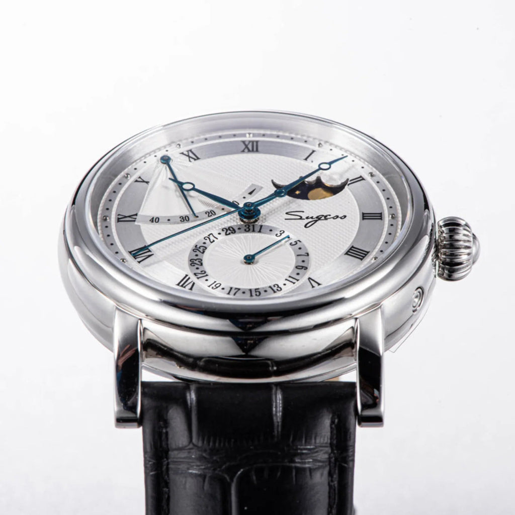 MoonPhase Master 426 Stainless Steel Case Power Reserve Indicator Date - DREAM WATCHES