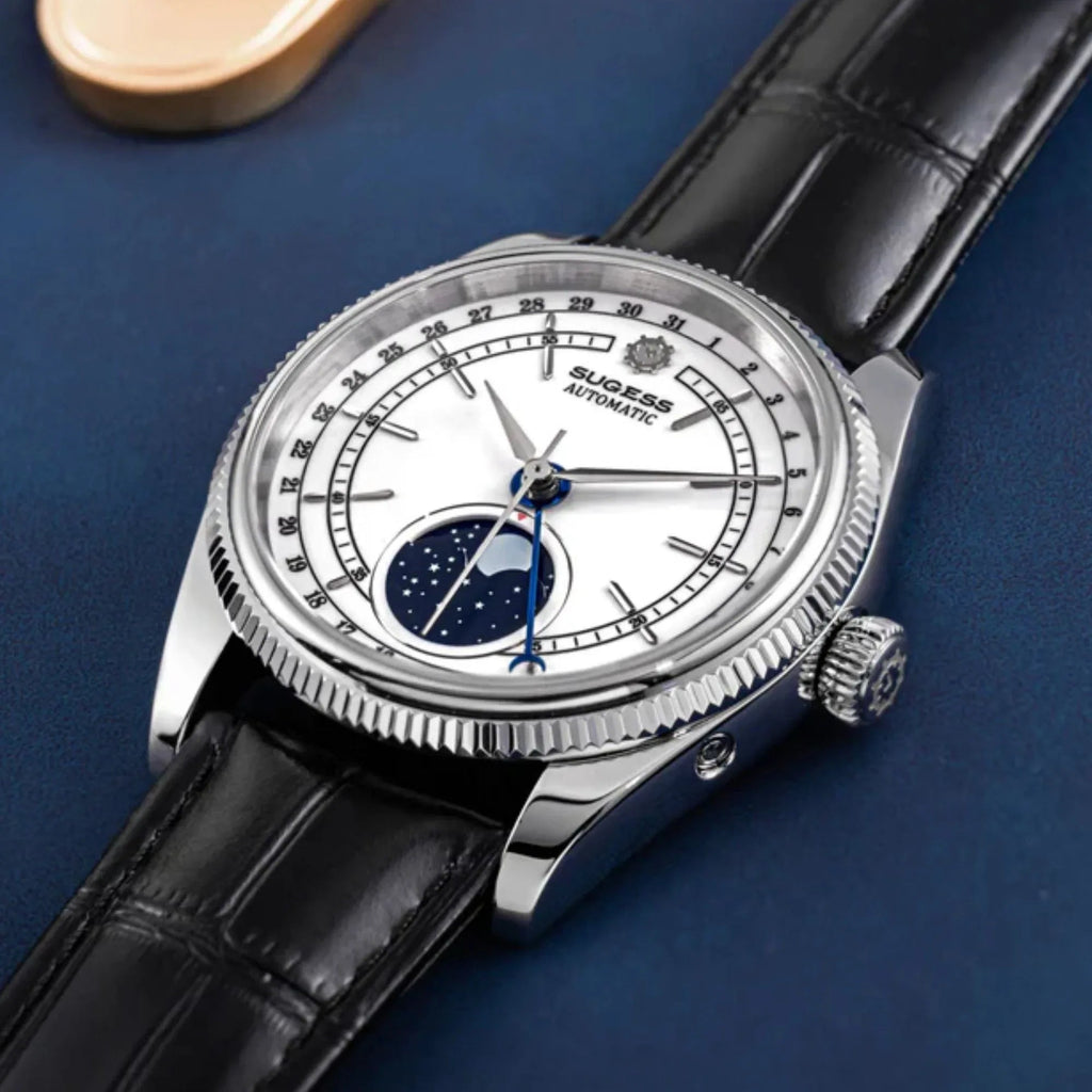 MoonPhase Master S452 Stainless-Steel Light White Dial - DREAM WATCHES
