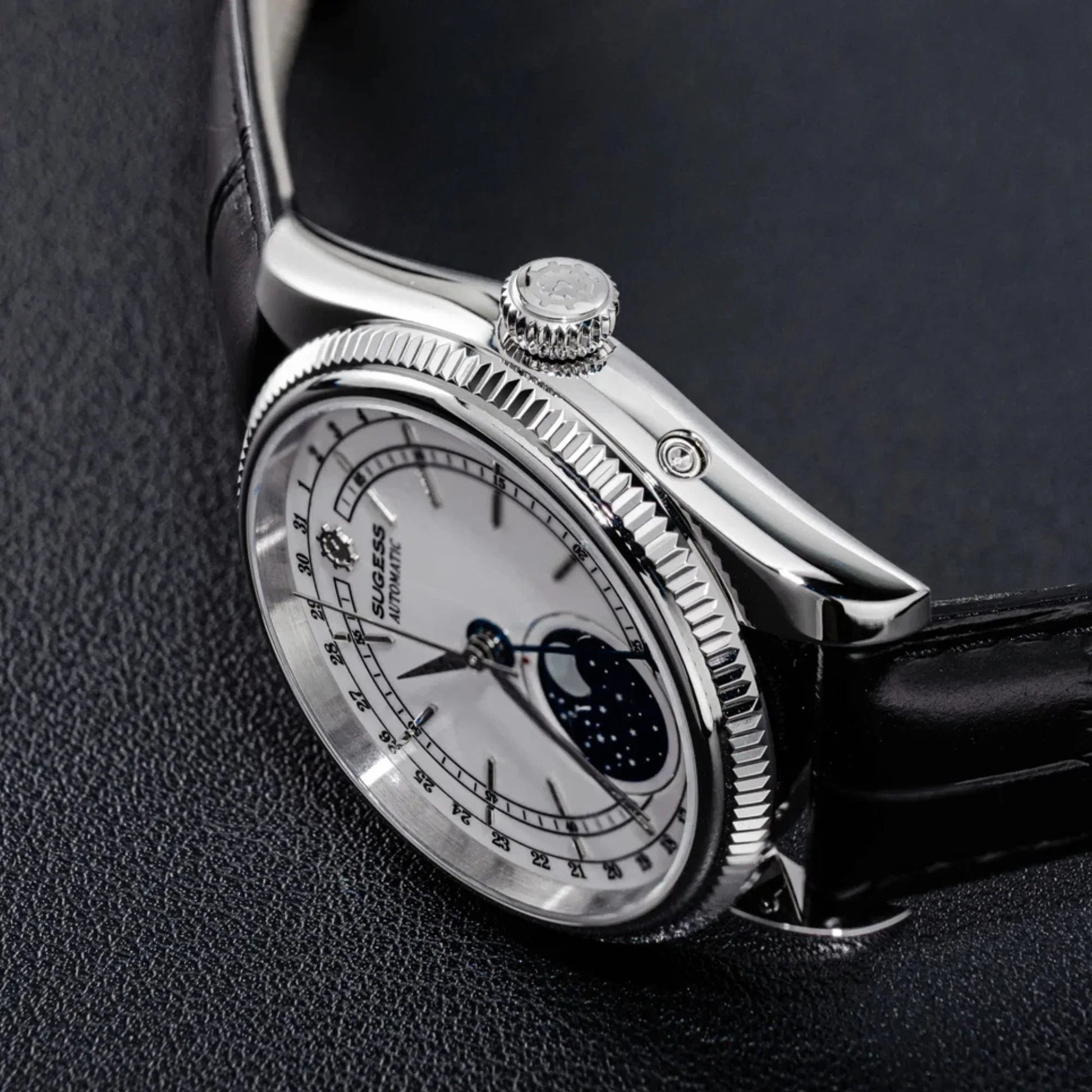 MoonPhase Master S452 Stainless-Steel Light White Dial - DREAM WATCHES