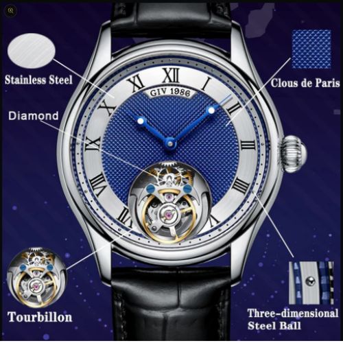 AESOP GIV Tourbillon Watch T09 Movement