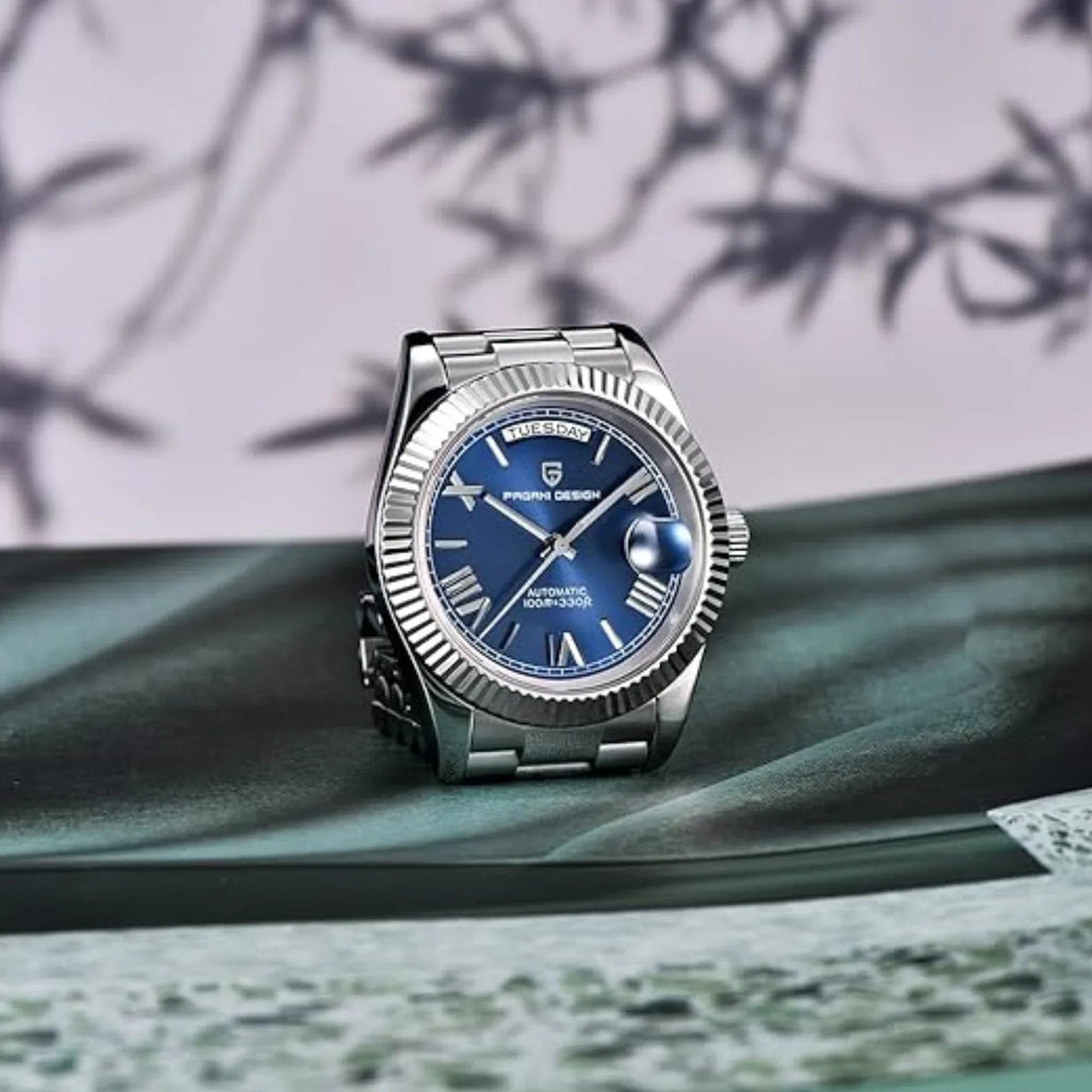 Pagani Design DD40 PD-1783 Men's Watches Luxury Automatic Watch AR Sapphire Glass Mechanical Wristwatch Men NH36A - Deep Blue Dial - DREAM WATCHES