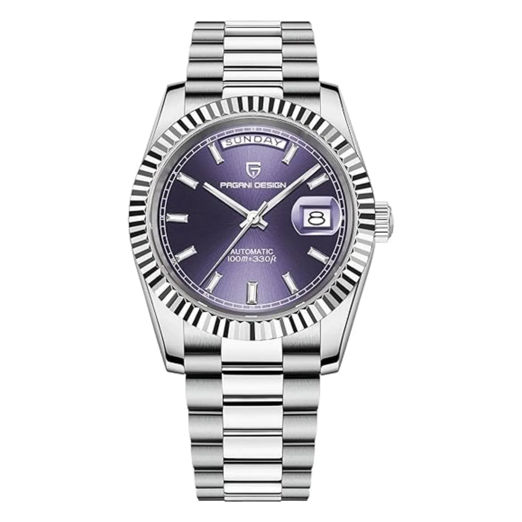 Pagani Design DD40 PD-1783 Men's Watches Luxury Automatic Watch AR Sapphire Glass Mechanical Wristwatch Men NH36A - Purple Dial - DREAM WATCHES