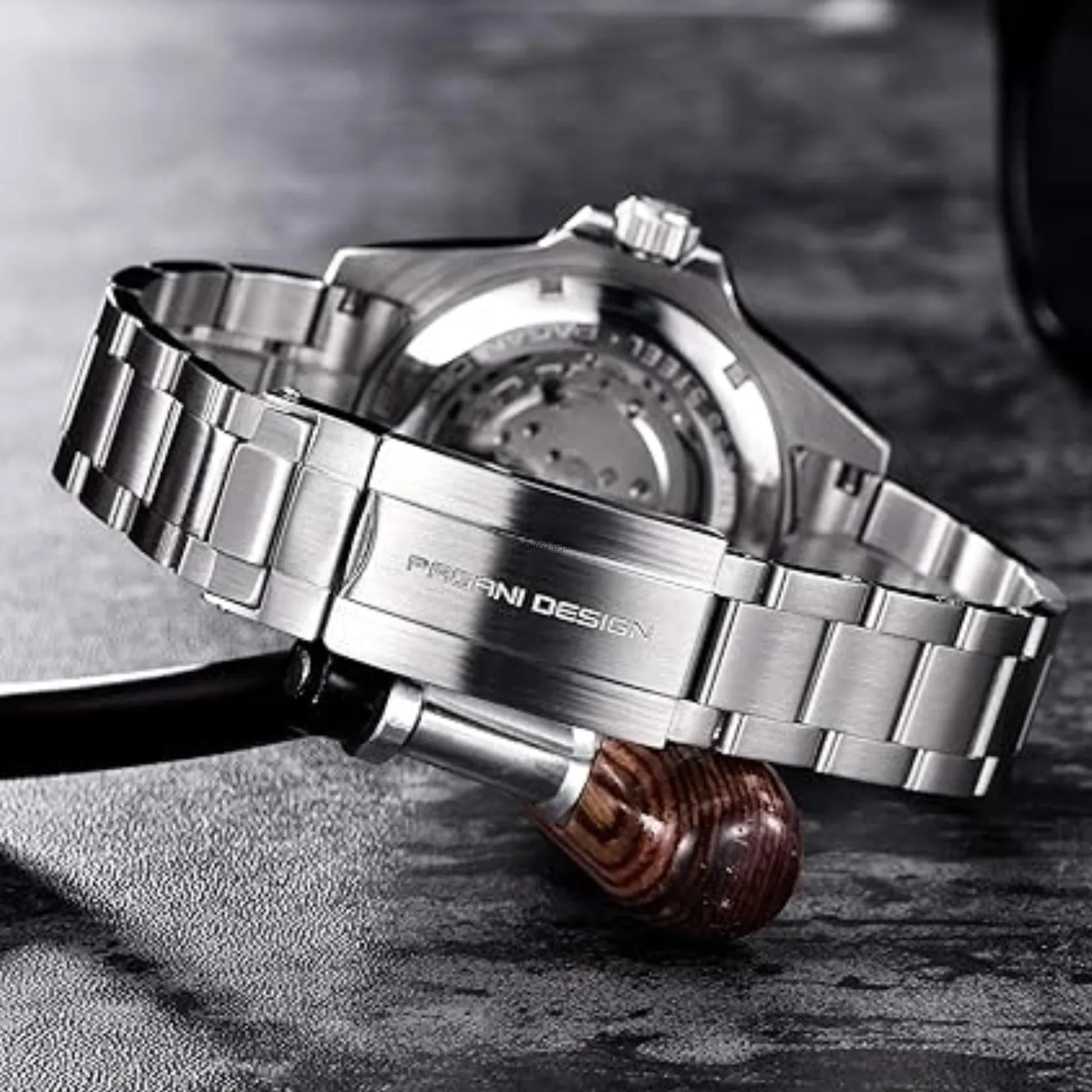 Pagani Design PD-1639 Waterproof Mechanical Automatic Stainless Steel Men's 43MM Watch - Blue - DREAM WATCHES