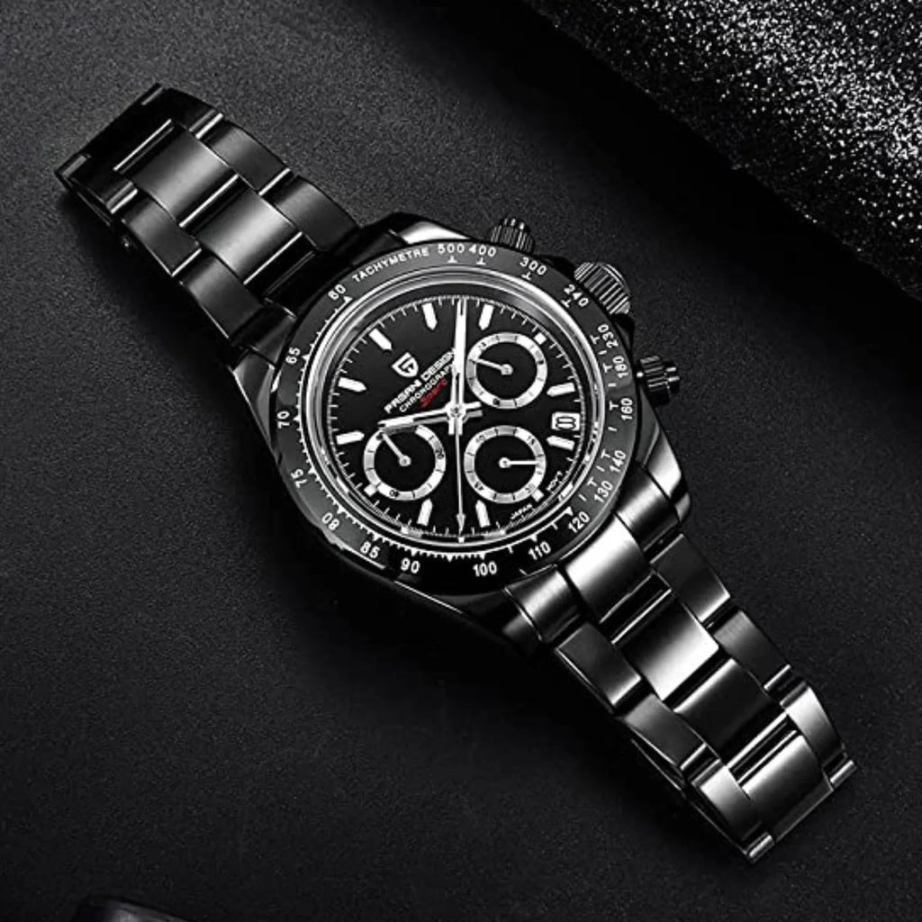 Pagani Design PD-1644 Daytona Chronograph Luxury Meca-quartz Movement (Japanese VK63) | Stainless Steel Men's 40MM Watch - DREAM WATCHES
