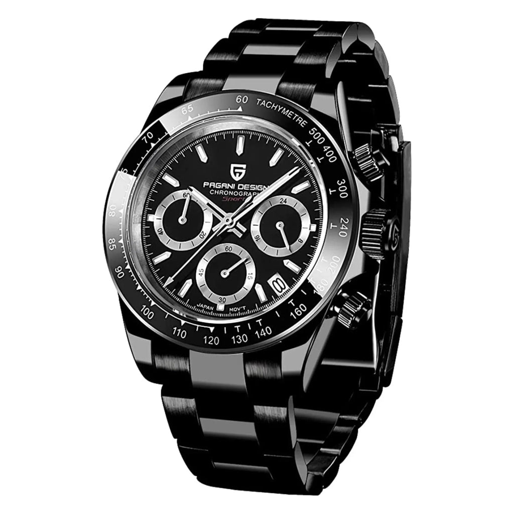 Pagani Design PD-1644 Daytona Chronograph Luxury Meca-quartz Movement (Japanese VK63) | Stainless Steel Men's 40MM Watch - DREAM WATCHES