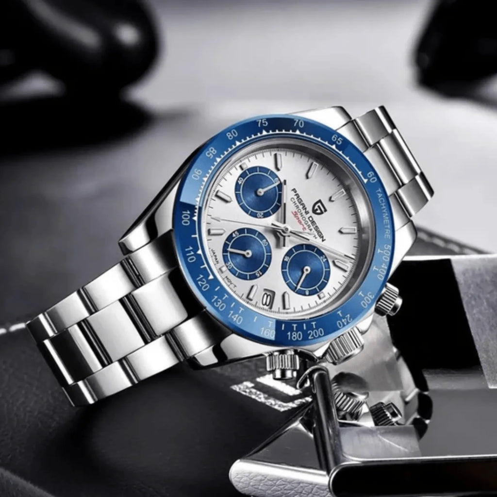 Pagani Design PD-1644 | Luxury | Meca-quartz Movement (SeikoVK63) | Stainless Steel Men's 40MM Watch - DREAM WATCHES