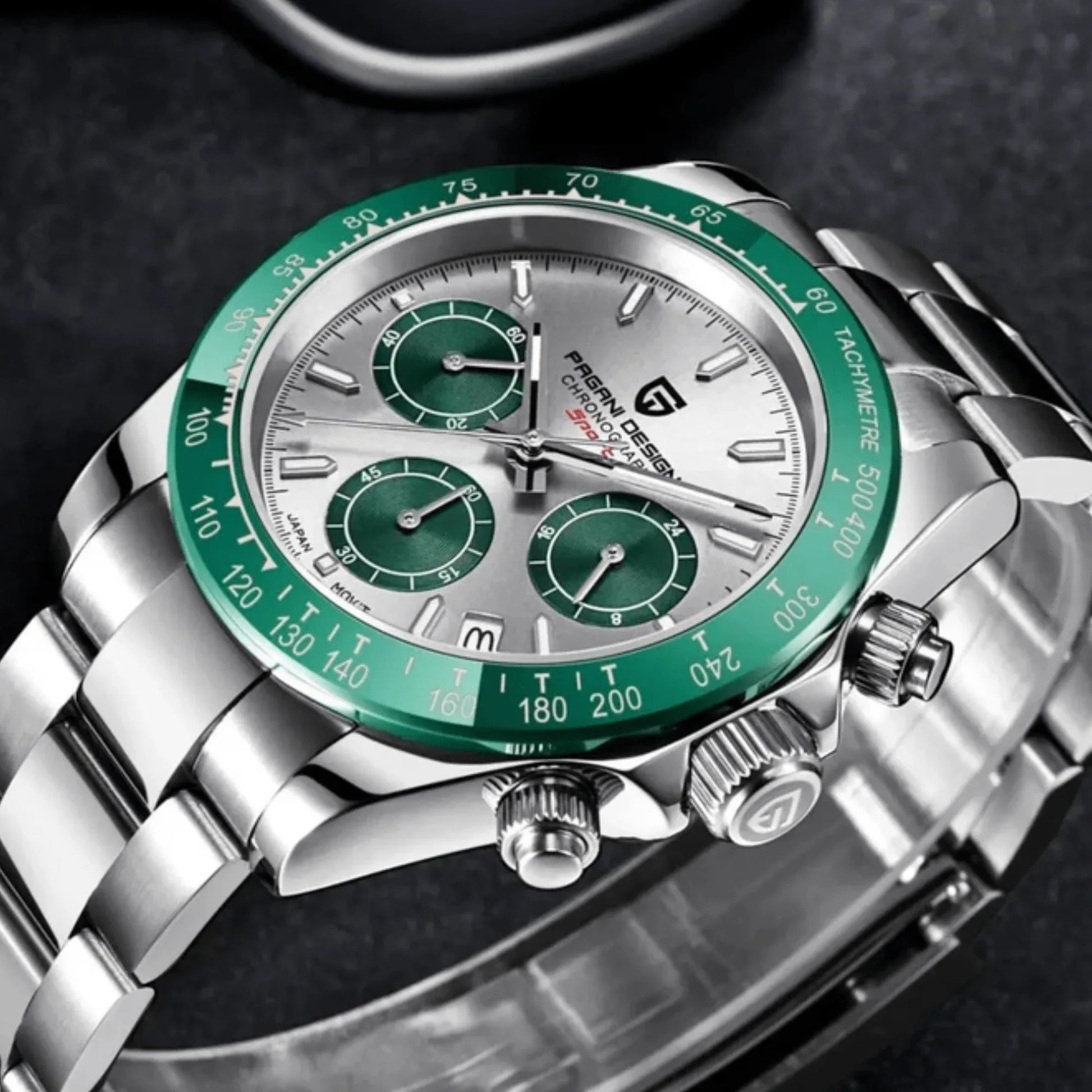 Pagani Design PD-1644 | Luxury | Meca-quartz Movement (SeikoVK63) | Stainless Steel Men's 40MM Watch - DREAM WATCHES