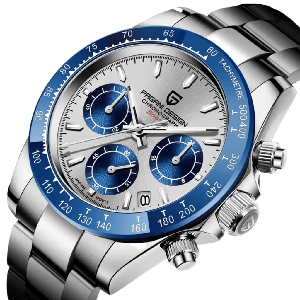 Pagani Design PD-1644 | Luxury | Meca-quartz Movement (SeikoVK63) | Stainless Steel Men's 40MM Watch - DREAM WATCHES