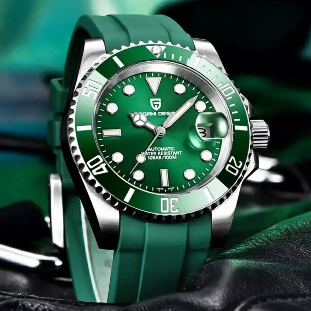Pagani Design PD-1661 Waterproof Mechanical Automatic Watch Men's 40MM Watch "Hulk" - DREAM WATCHES