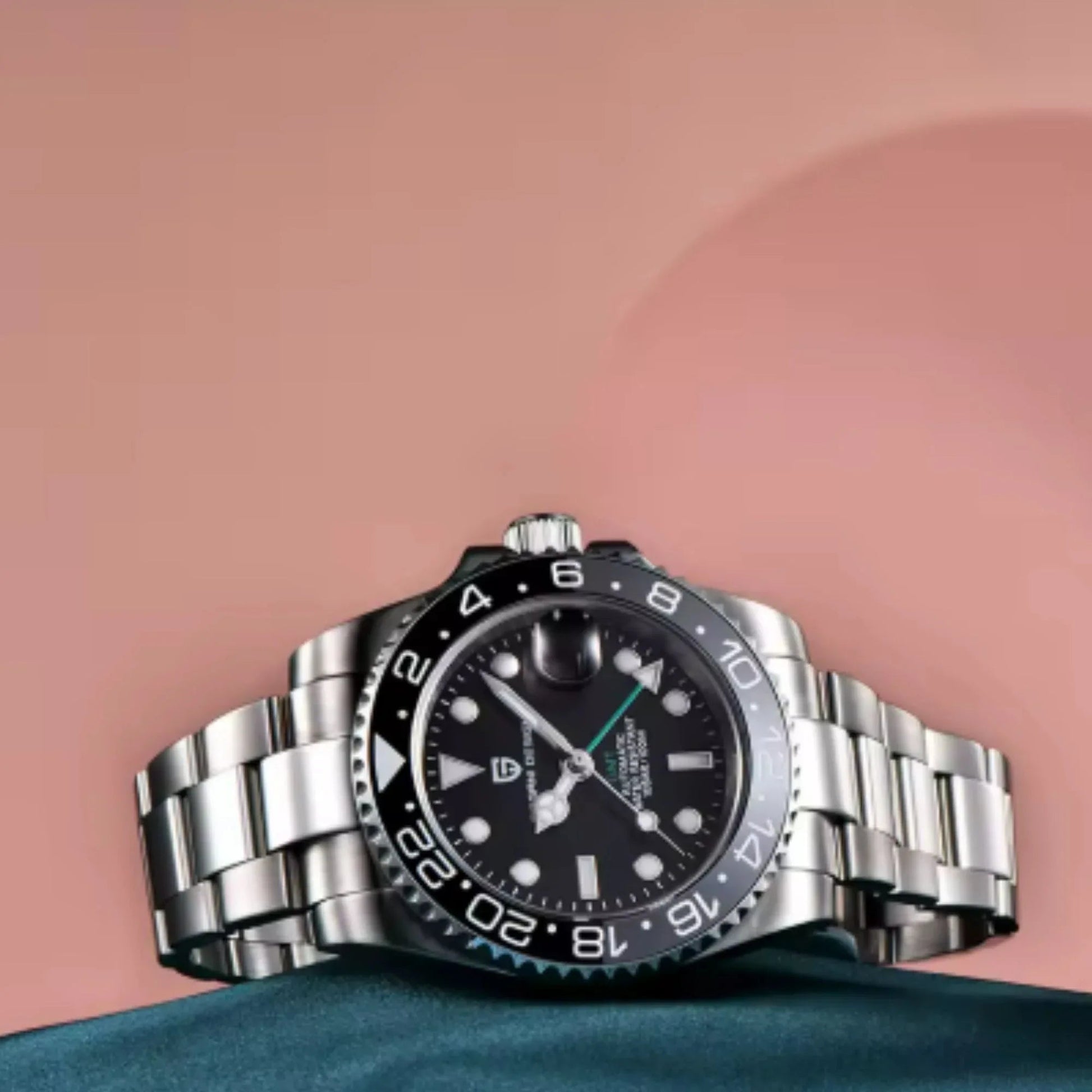 Pagani Design PD-1662 Waterproof Automatic Watch Stainless Steel Men's 40MM Watch - Bruce Wayne - DREAM WATCHES