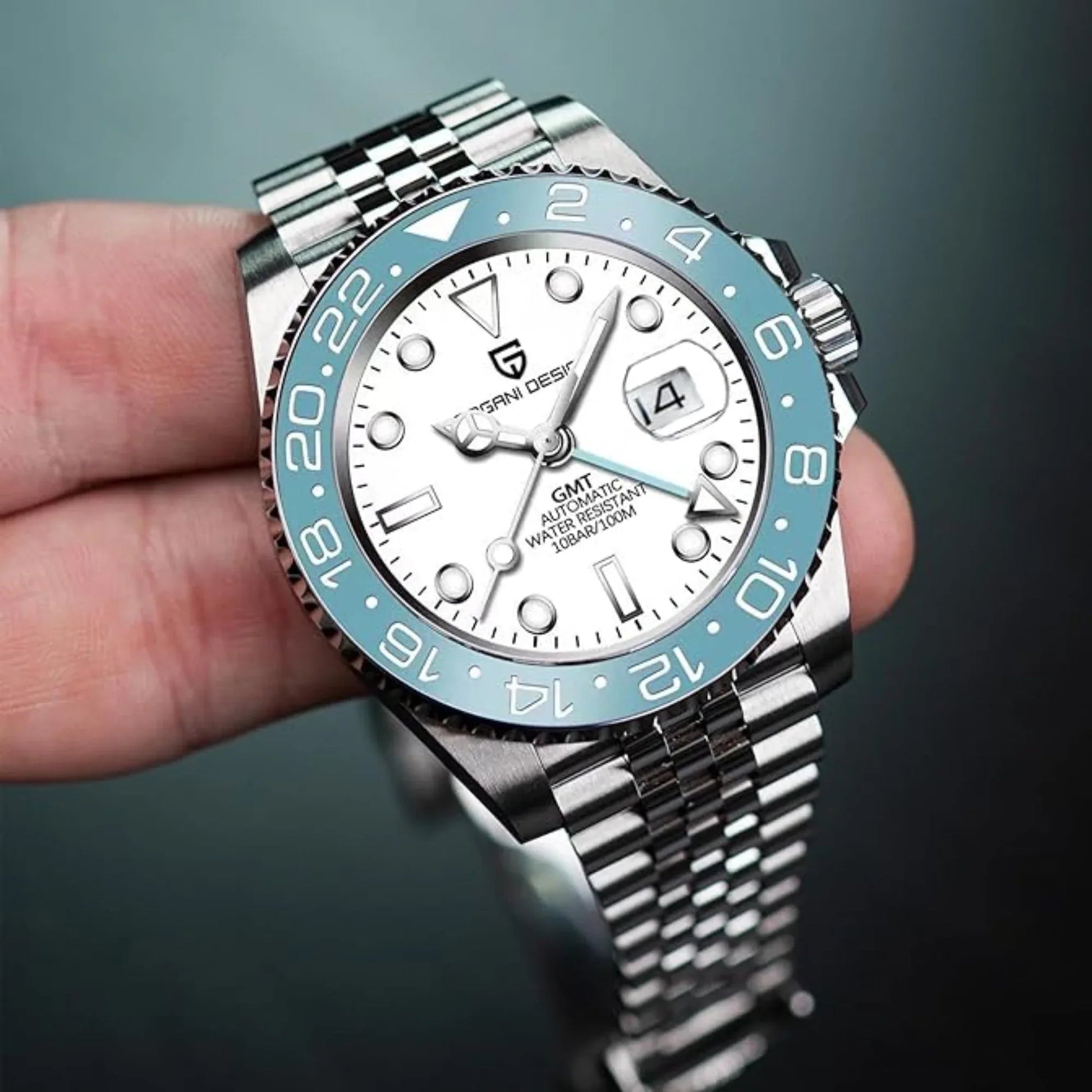 Pagani Design PD-1662 Waterproof Mechanical Automatic Watch Stainless Steel Men's 40MM Watch - DREAM WATCHES