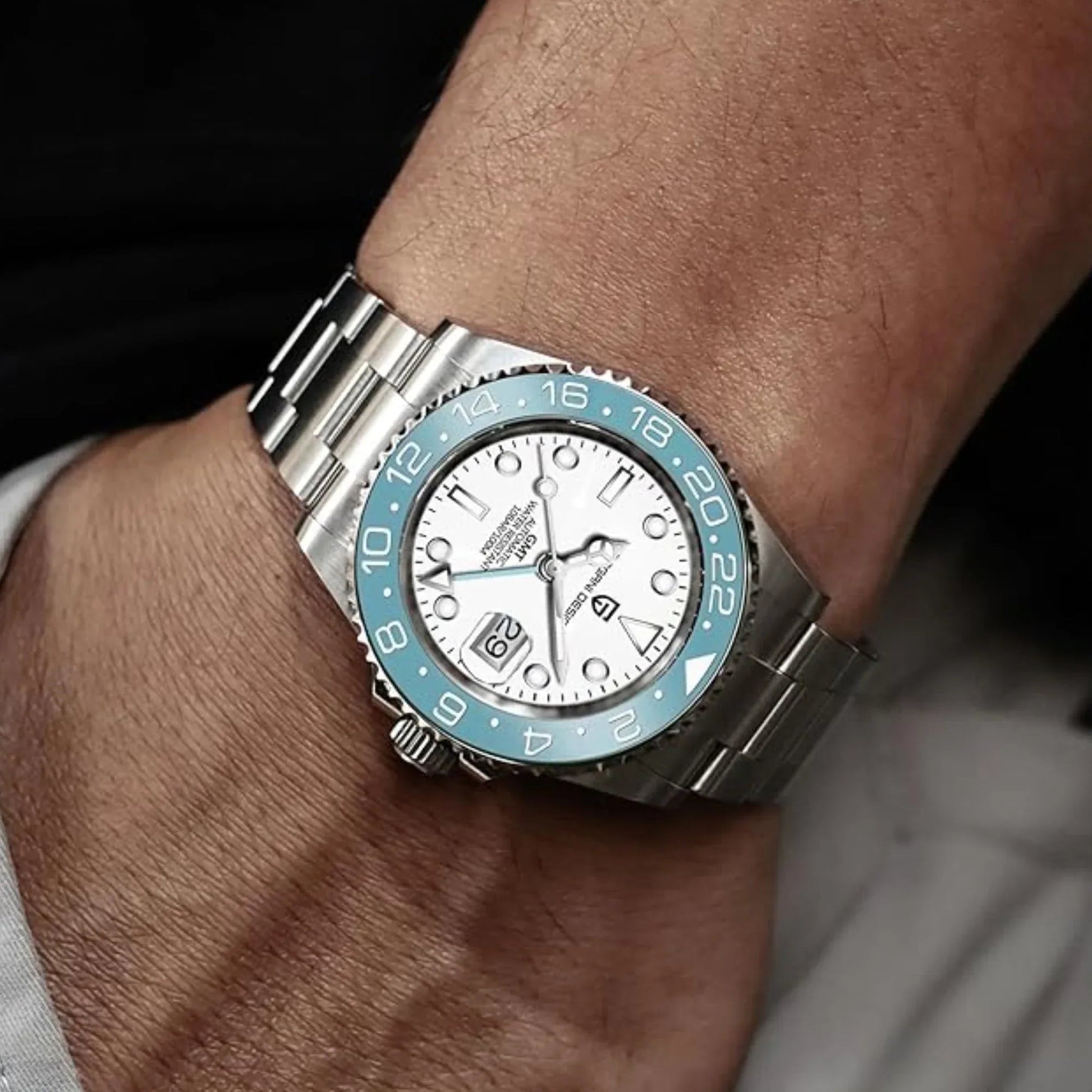 Pagani Design PD-1662 Waterproof Mechanical Automatic Watch Stainless Steel Men's 40MM Watch - DREAM WATCHES