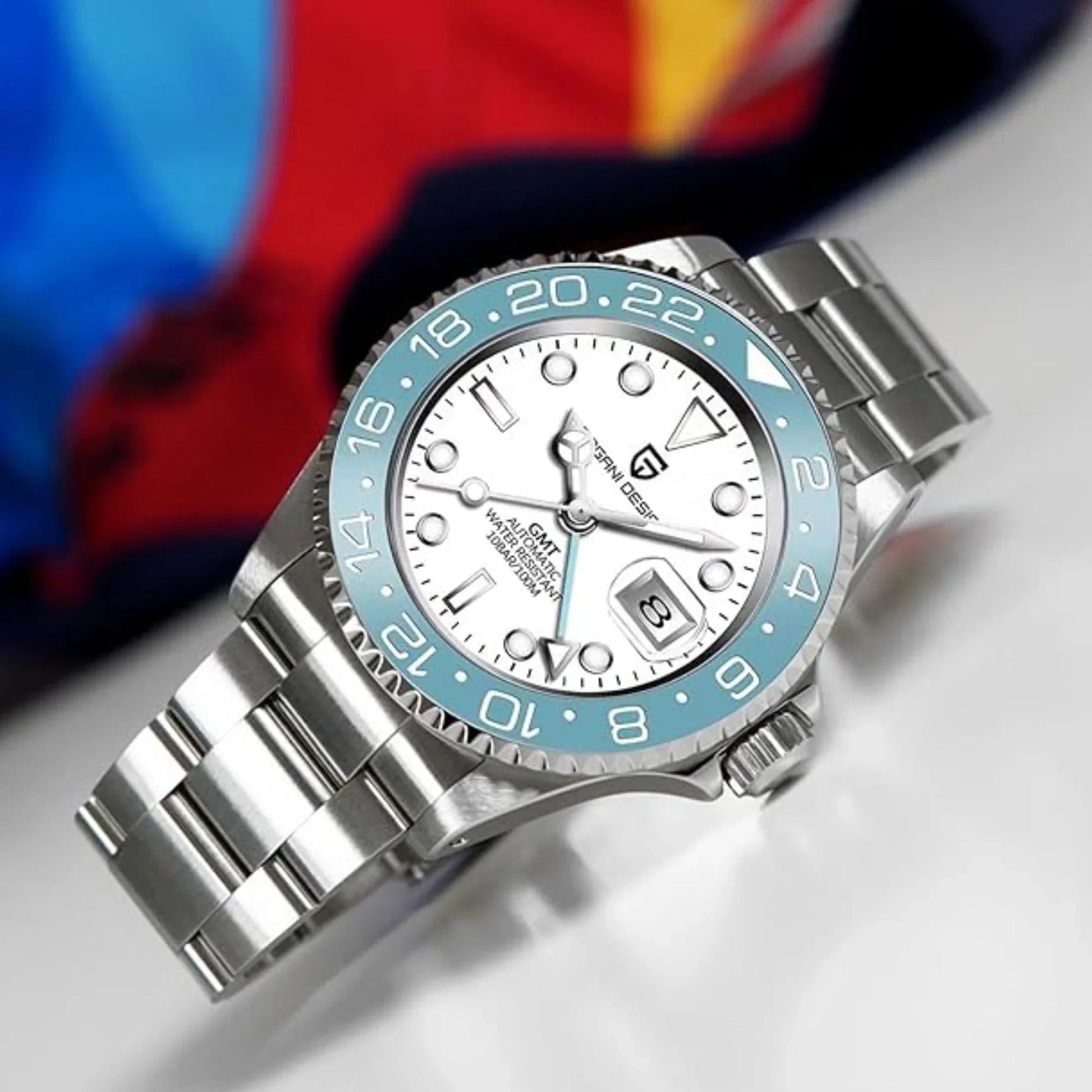 Pagani Design PD-1662 Waterproof Mechanical Automatic Watch Stainless Steel Men's 40MM Watch - DREAM WATCHES