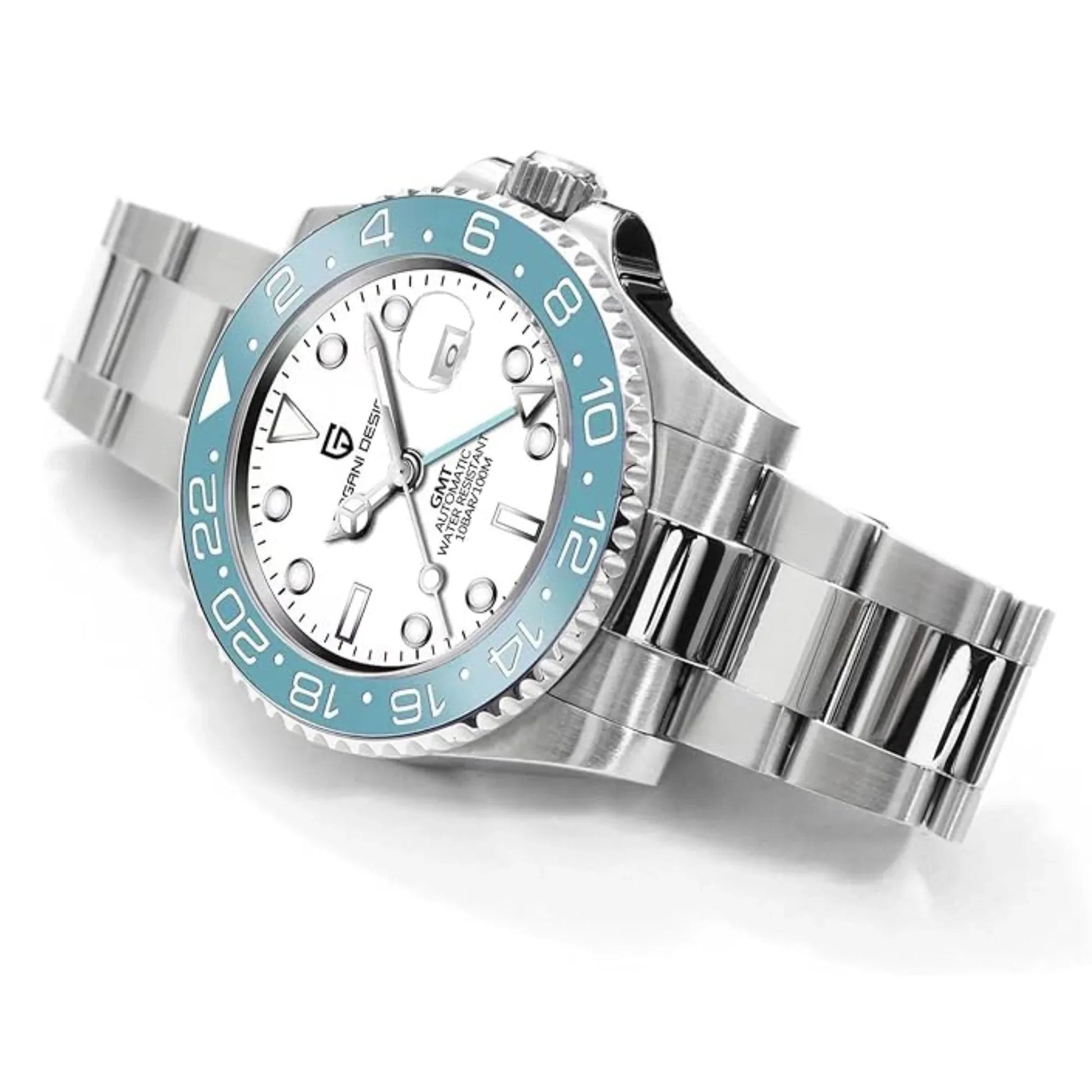 Pagani Design PD-1662 Waterproof Mechanical Automatic Watch Stainless Steel Men's 40MM Watch - DREAM WATCHES