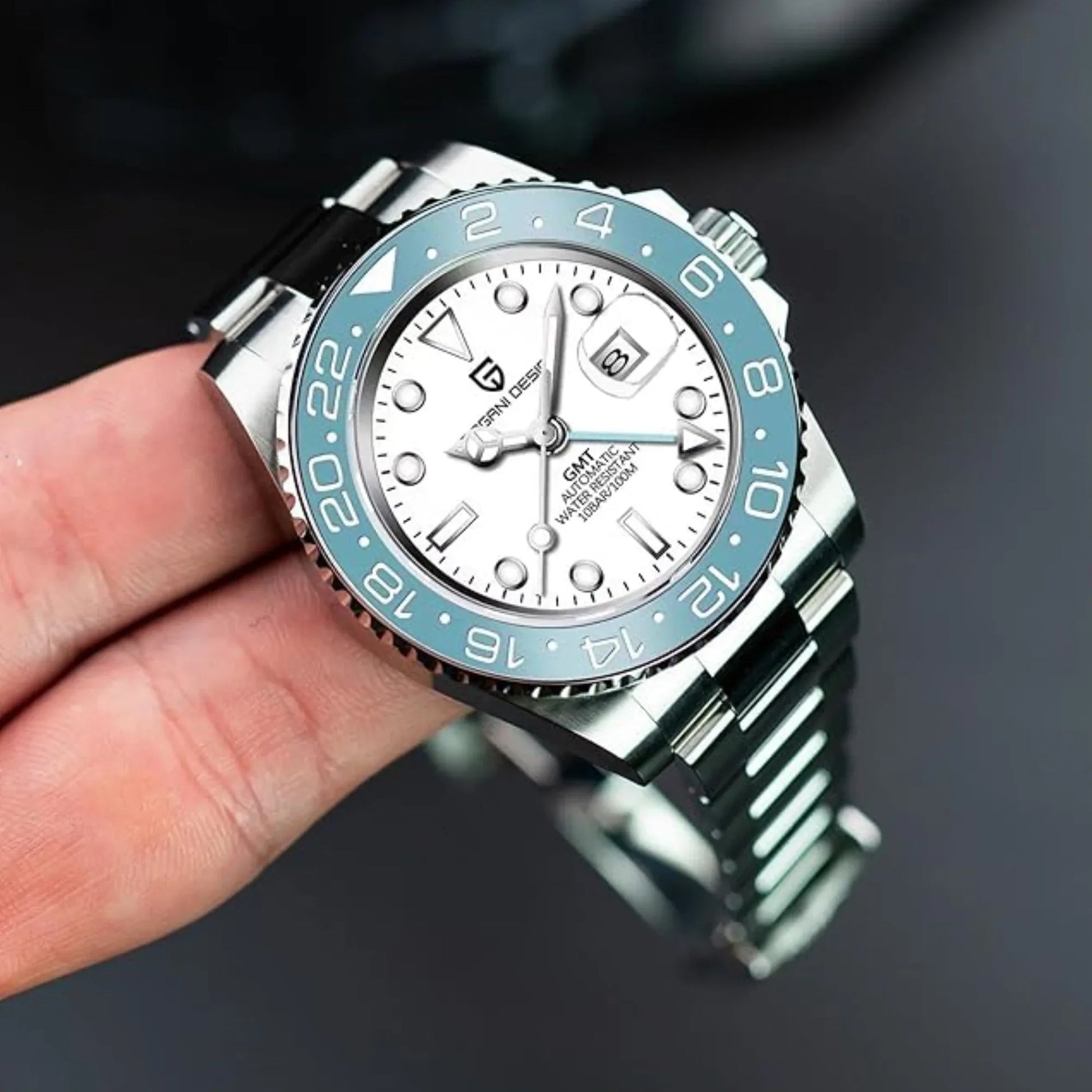 Pagani Design PD-1662 Waterproof Mechanical Automatic Watch Stainless Steel Men's 40MM Watch - DREAM WATCHES