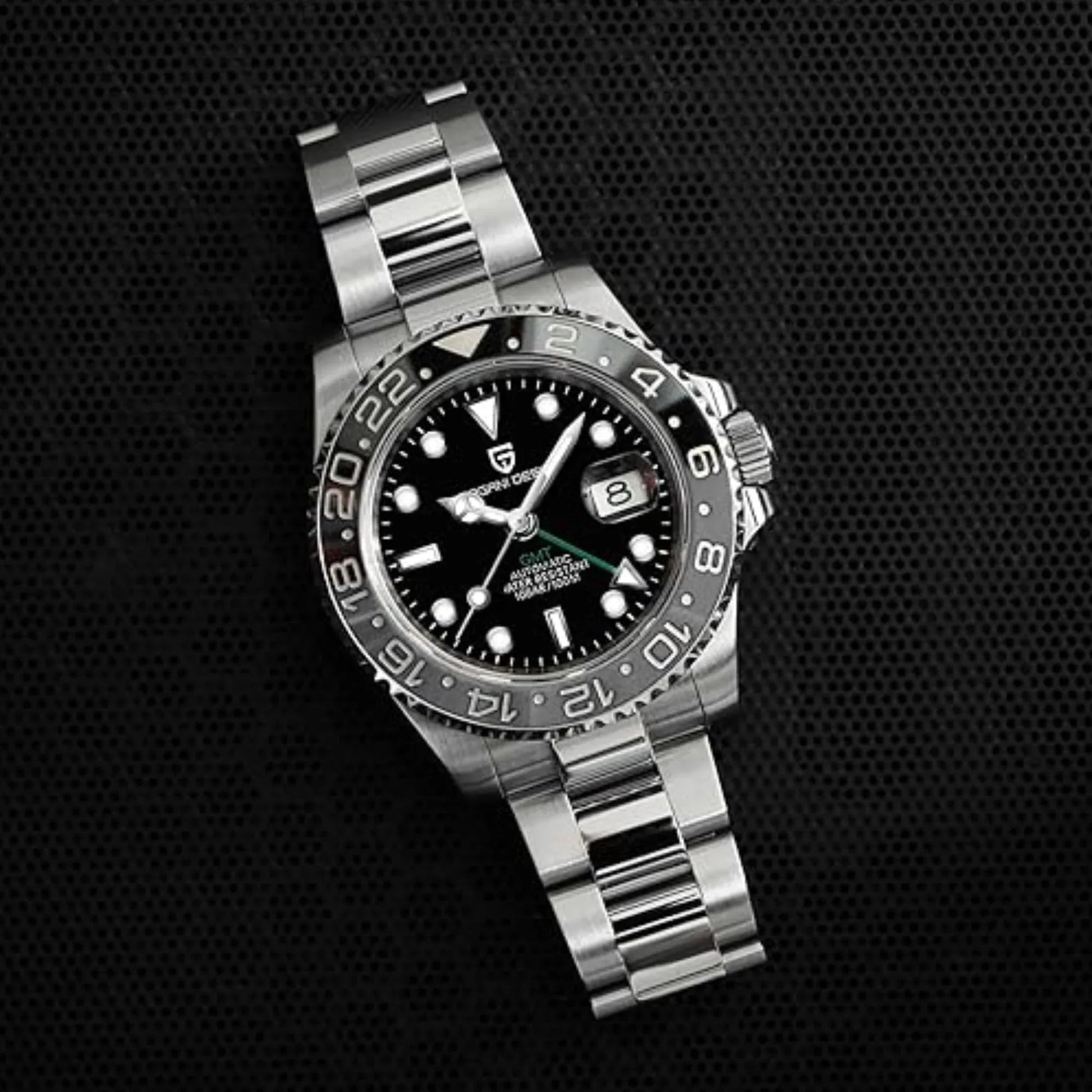 Pagani Design PD-1662 Waterproof Mechanical Automatic Watch Stainless Steel Men's 40MM Watch - Bruce Wayne - DREAM WATCHES