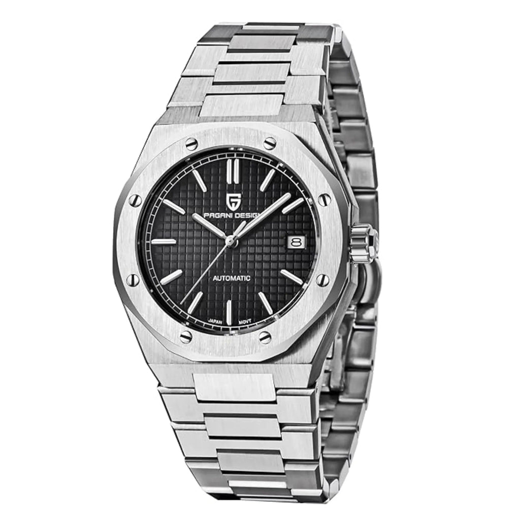 Pagani Design PD-1673 Royal Oak Men's 40mm NH35A Automatic Mechanical Watch 100M Waterproof Sapphire Crystal Stainless Steel Luminous Watch - DREAM WATCHES