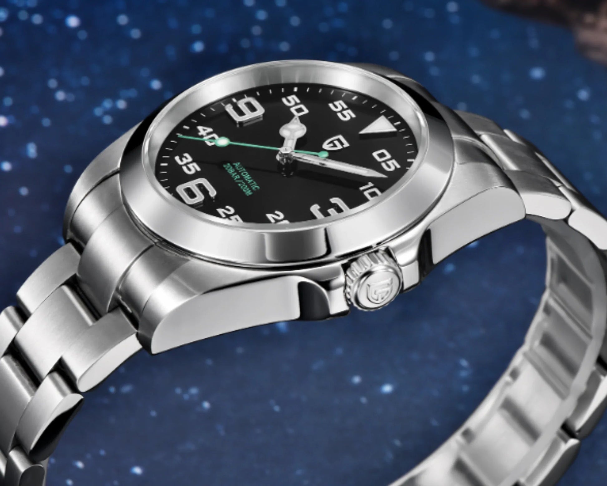 Pagani Design PD-1692 39.7 MM (Automatic Movement) Mechanical Watch Stainless Steel Watch - New Air King V2 - DREAM WATCHES