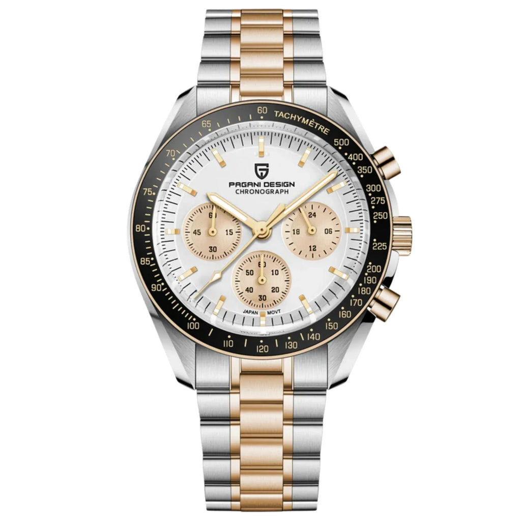 Pagani Design PD-1701 40mm Mens Waterproof Watch with Seiko VK-63 Movement - DREAM WATCHES