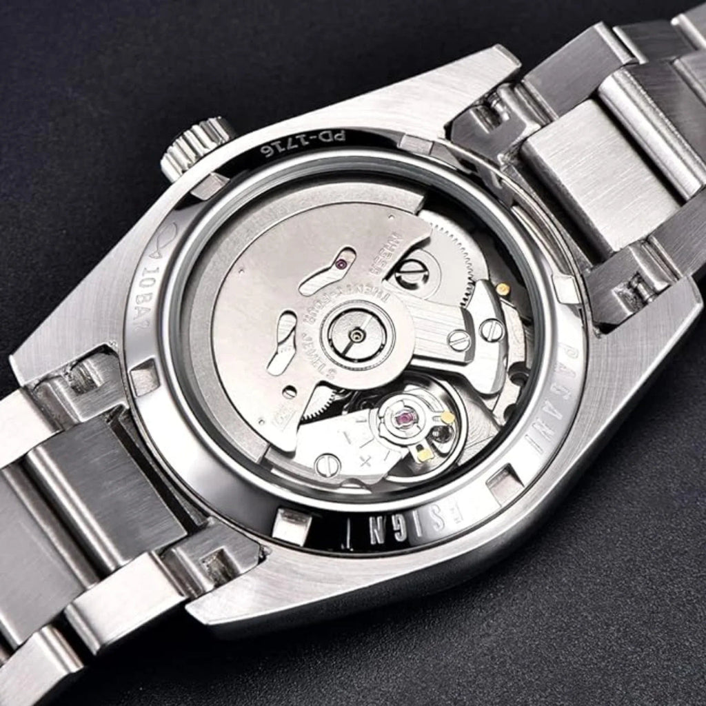 Pagani Design PD-1716 36MM Snowflake Hands with Seiko NH35 Automatic Movement - Sky-Blue Dial - DREAM WATCHES