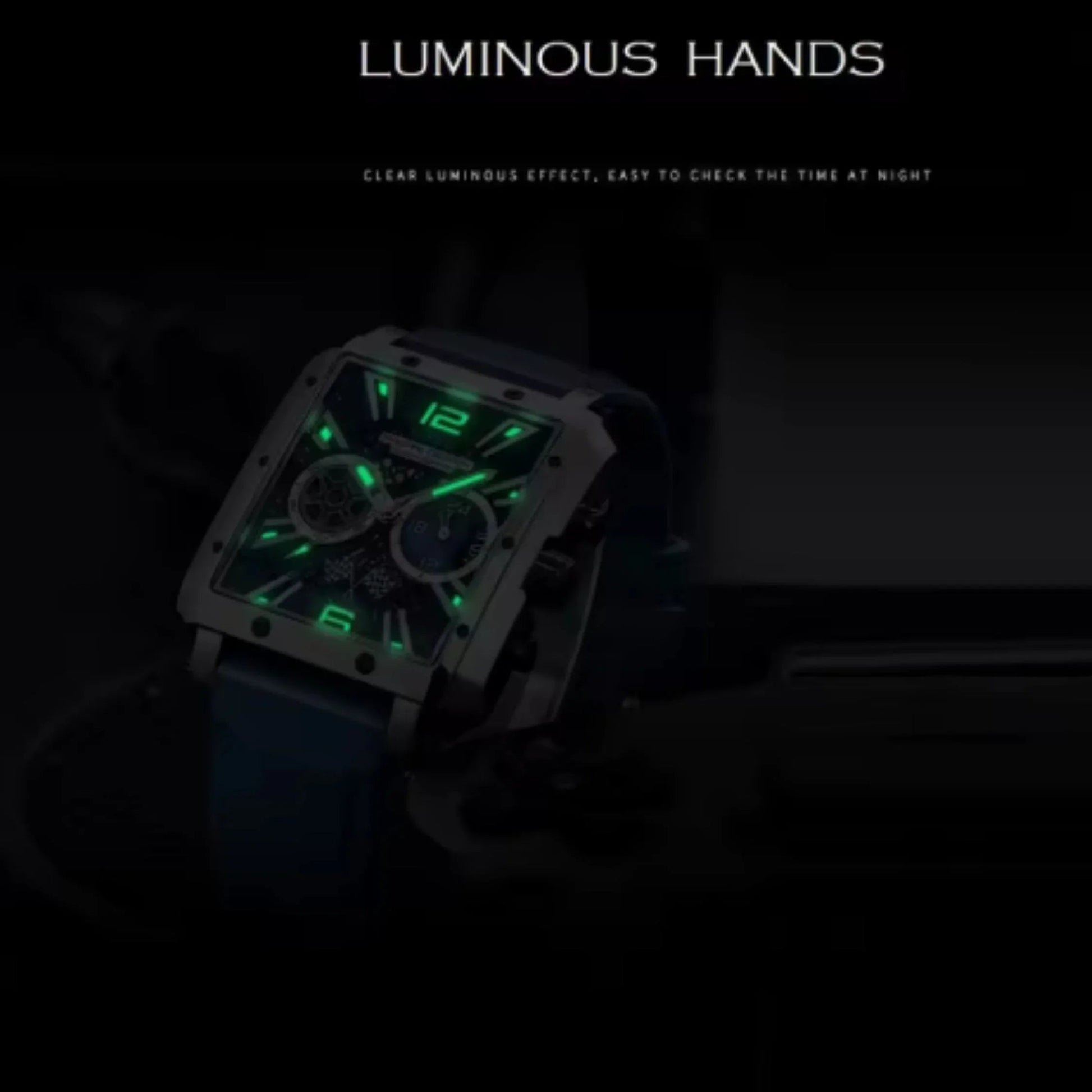 Pagani Design PD-1725 Racing Series Skeleton Design Men's 50M Waterproof Chronograph Japan VK64 Quartz Watch 40MM Sapphire Crystal Sports Watch - DREAM WATCHES