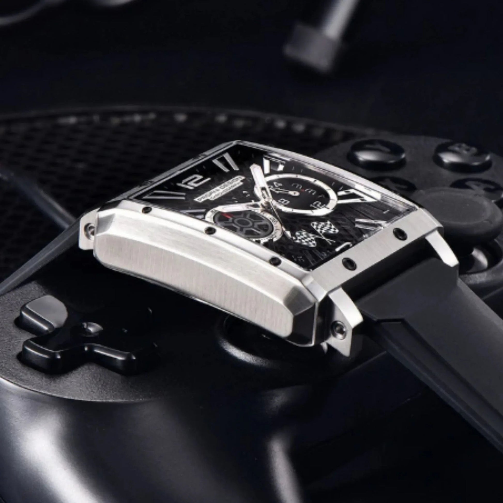 Pagani Design PD-1725 Racing Series Skeleton Design Men's 50M Waterproof Chronograph Japan VK64 Quartz Watch 40MM Sapphire Crystal Sports Watch - DREAM WATCHES