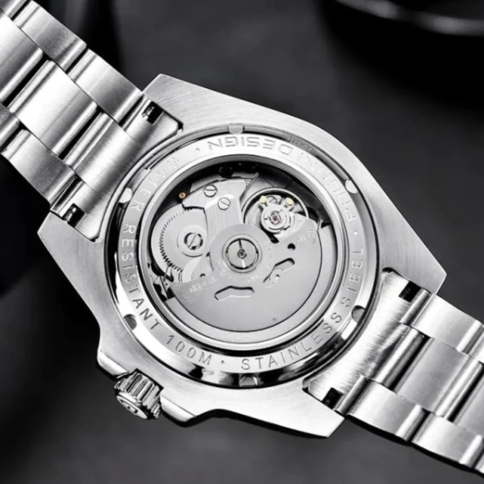 Pagani Design PD- 1726 Men's Automatic Watches Japan NH35 Movement Stainless Steel Band 200M Waterproof Sport Watch - DREAM WATCHES