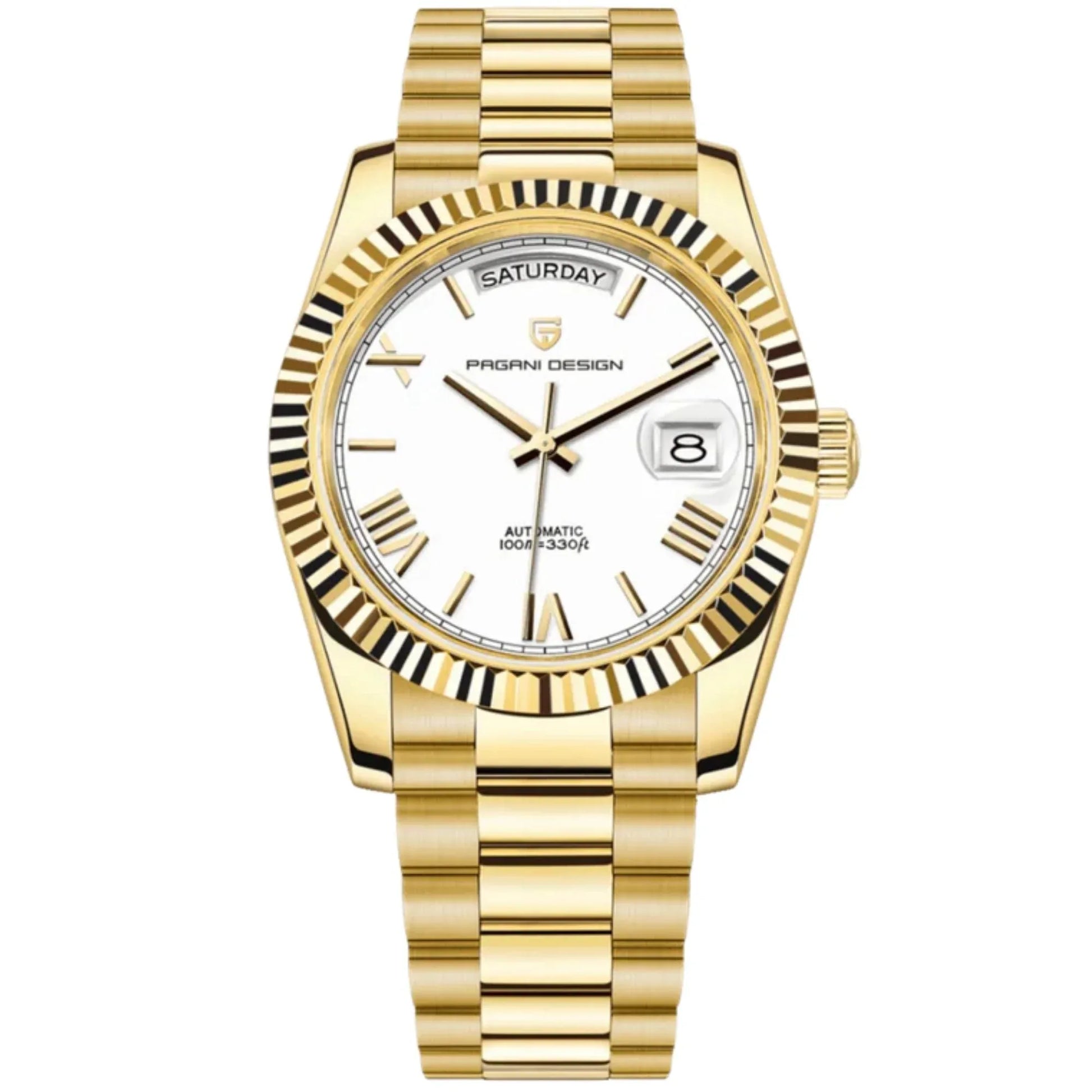 Pagani Design PD-1752 Presidential Day-Date Homage Automatic Movement (ST-16) | 36 MM Watch - DREAM WATCHES