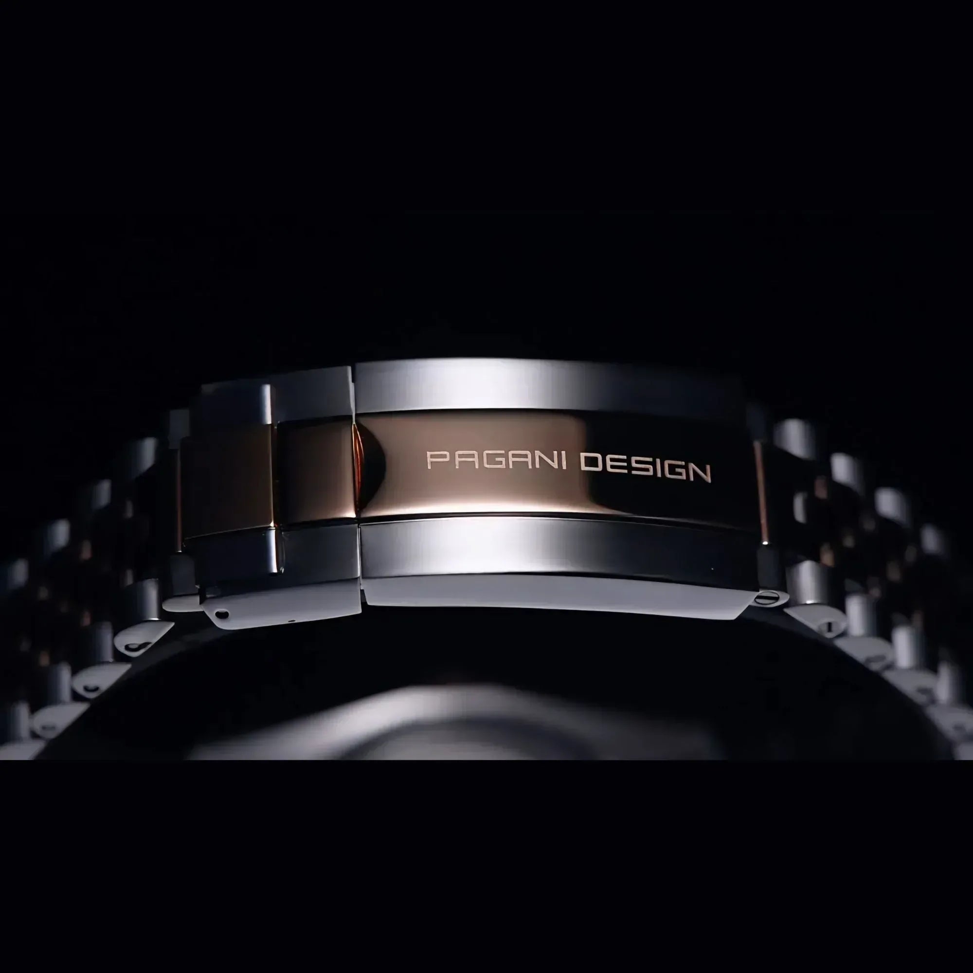 Pagani Design PD-1752 Presidential Day-Date Homage Automatic Movement (ST-16) | Stainless Steel Dial Men's 36 MM Watch | SILVER DIAL - DREAM WATCHES