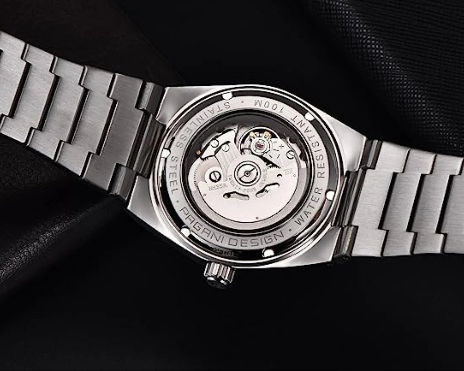 Pagani Design PD-1753 PRX Powermatic 38MM 100M Waterproof Japan NH35 Automatic Mechanical Watch Sapphire Crystal AR Coating Luminous Stainless Steel Business Watch - Blue - DREAM WATCHES