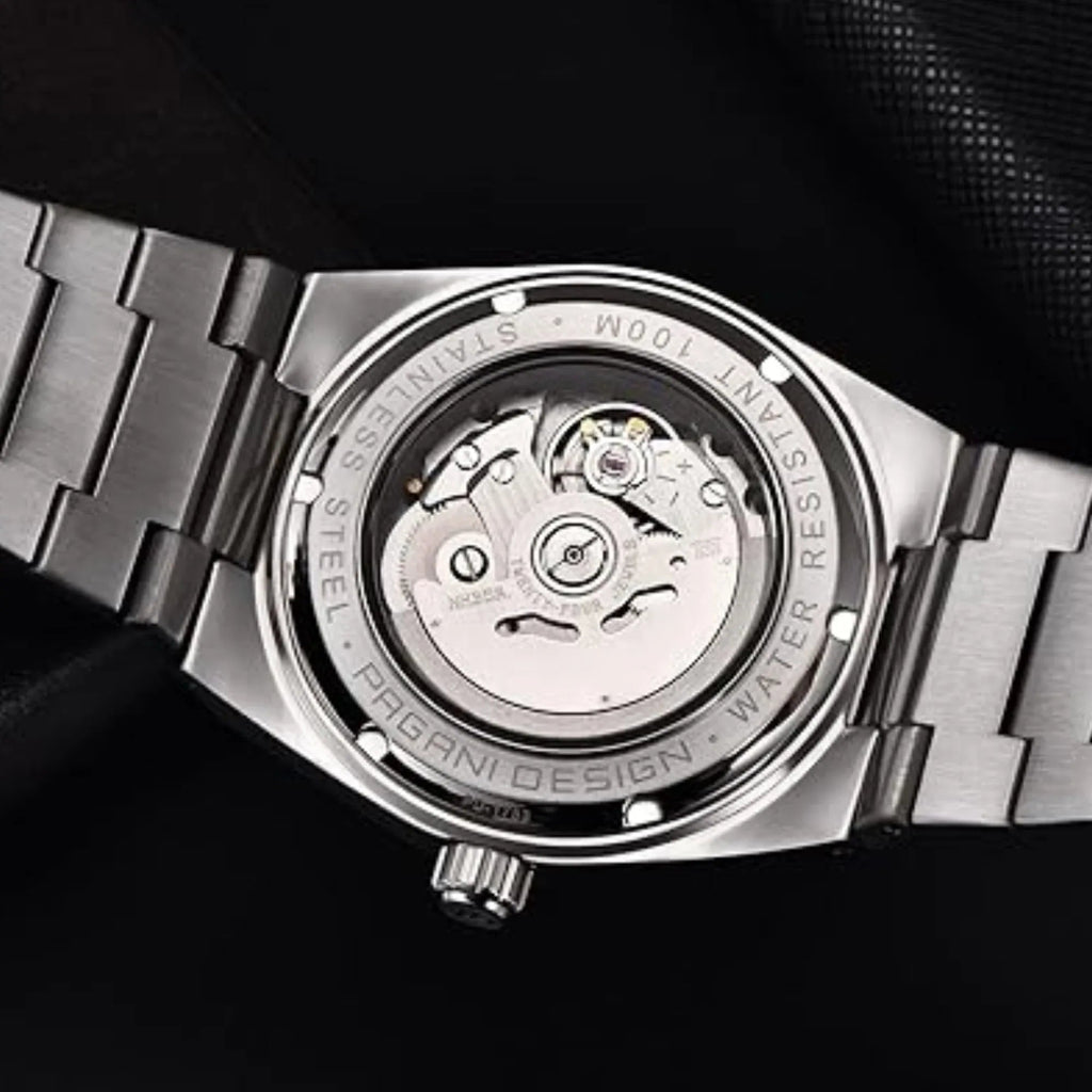 Pagani Design PD-1753 PRX Powermatic 38MM 100M Waterproof Japan NH35 Automatic Mechanical Watch Sapphire Crystal AR Coating Luminous Stainless Steel Business Watch - Green - DREAM WATCHES