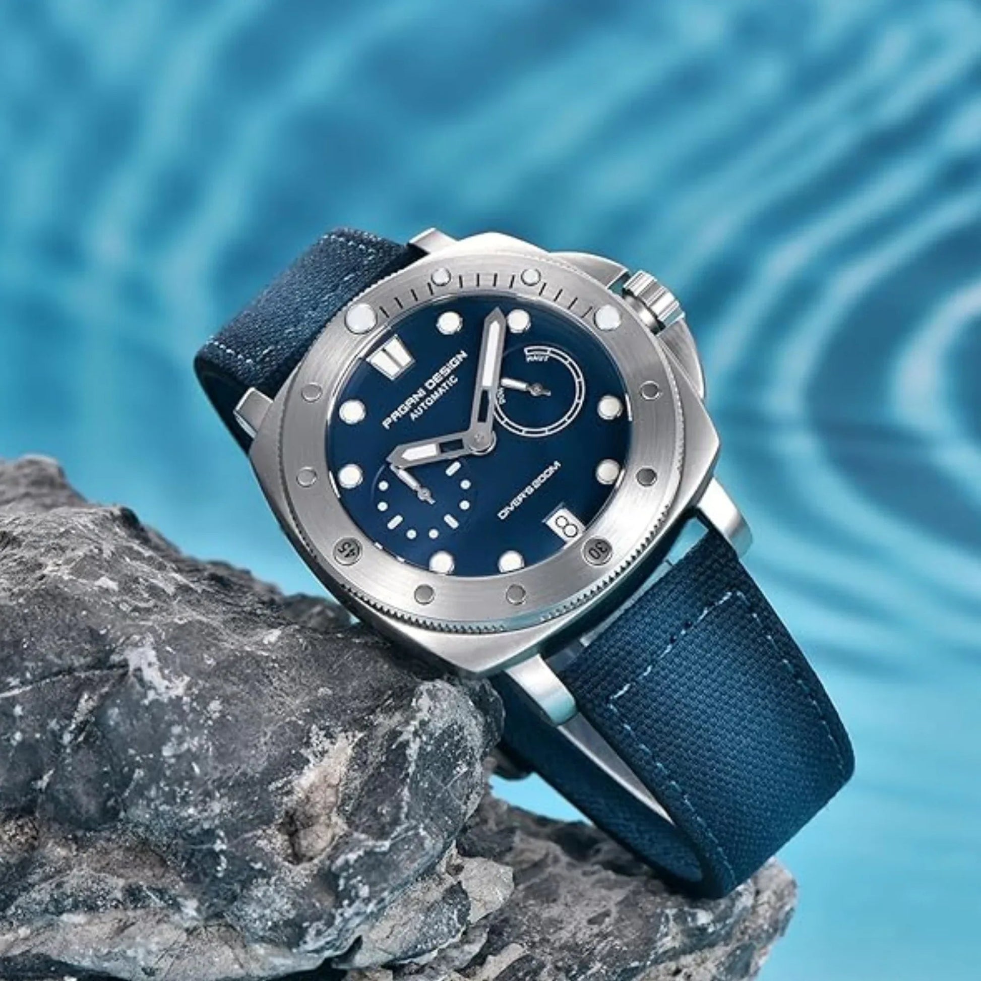 Pagani Design PD-1767 Men's CAL.2C10 Automatic Mechanical Watch 41MM - Blue - DREAM WATCHES