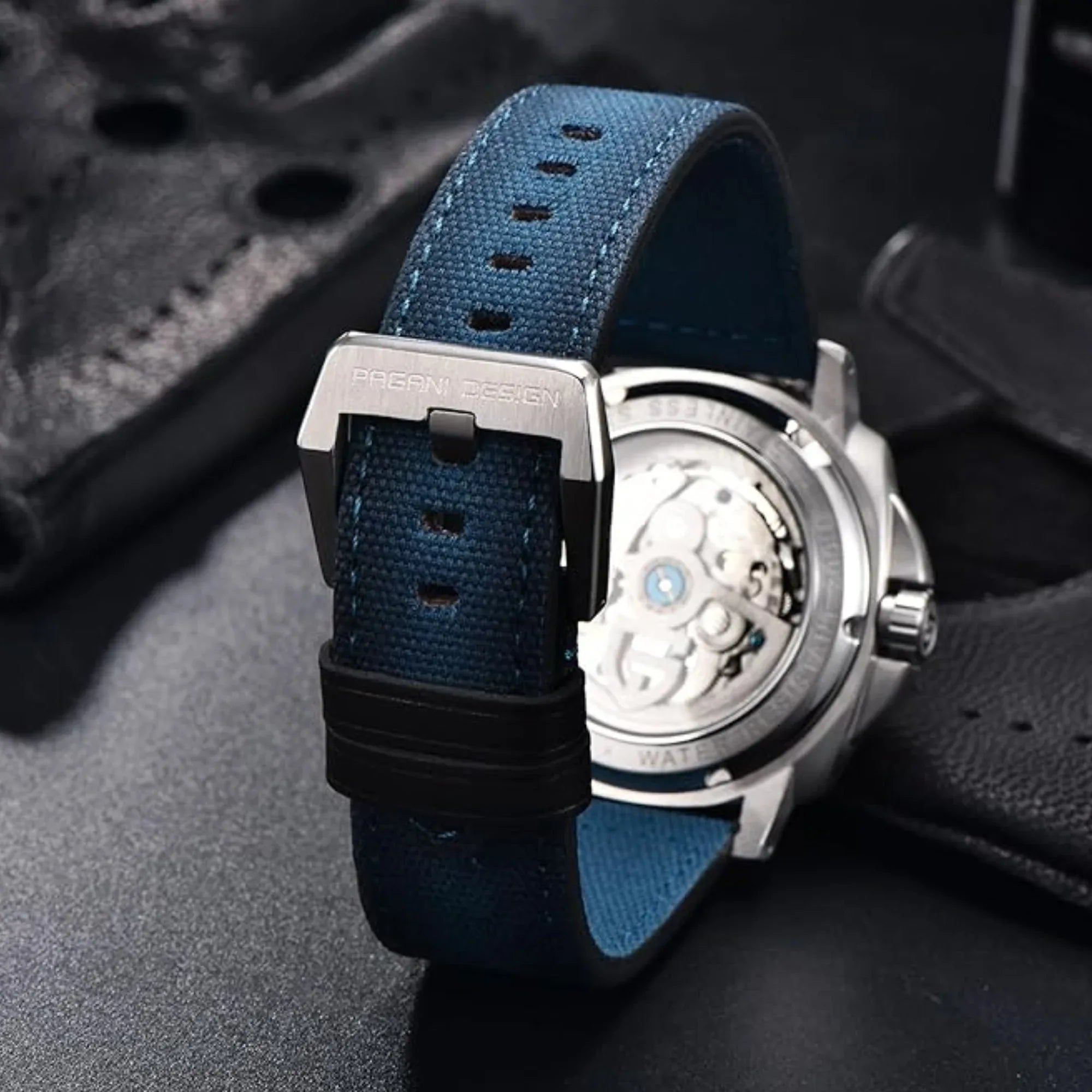 Pagani Design PD-1767 Men's CAL.2C10 Automatic Mechanical Watch 41MM - Blue - DREAM WATCHES