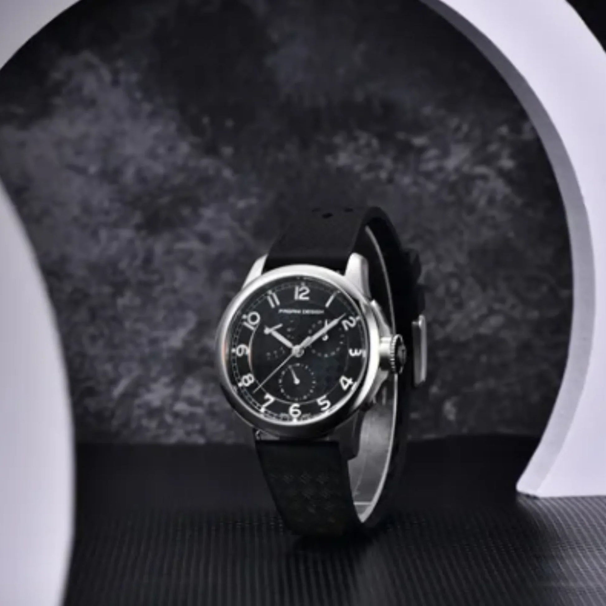 Pagani Design PD-1780 Japanese Quartz Movement Wristwatch with Sapphire Crystal Calendar New 24 Hours 100M Waterproof Watch - Black Dial - DREAM WATCHES