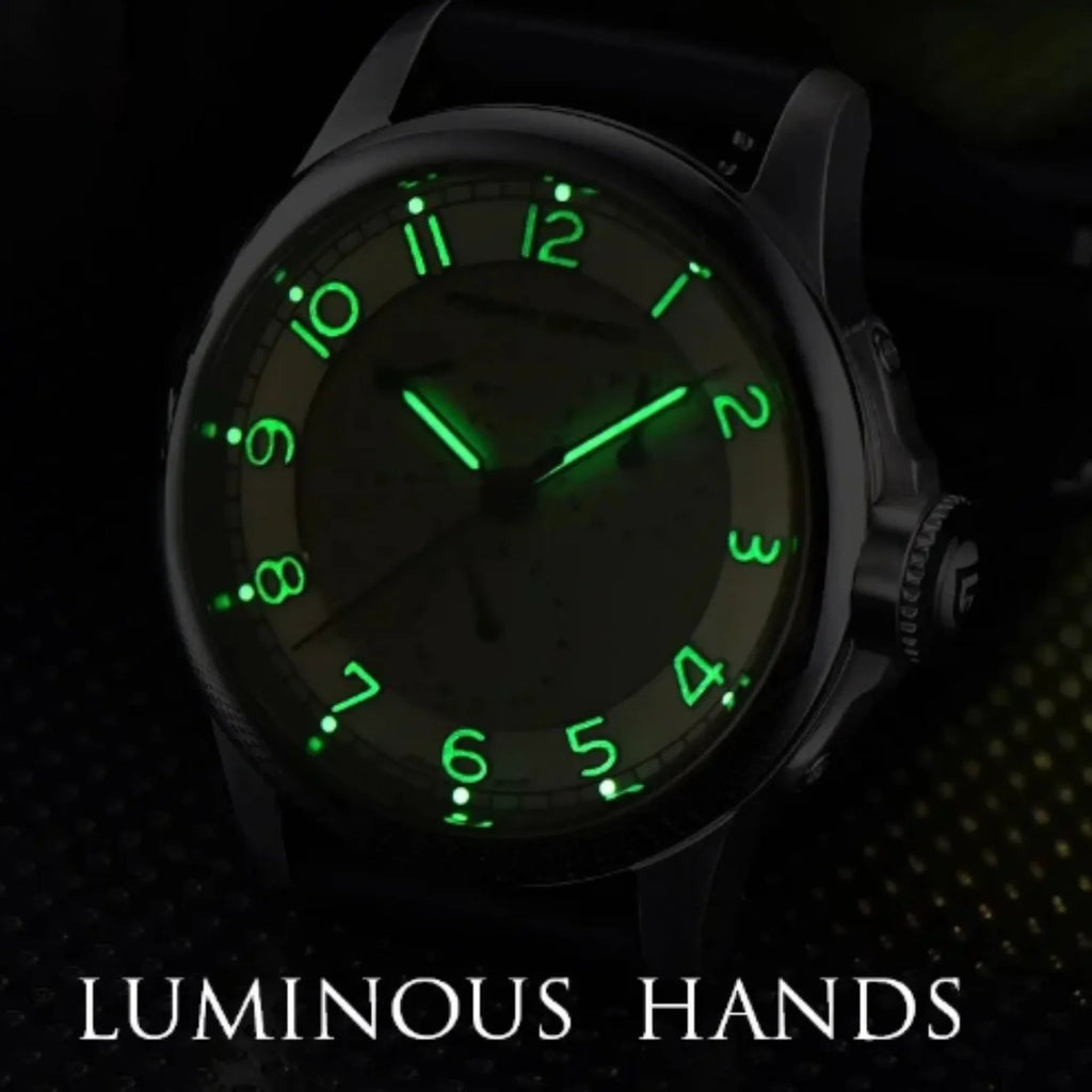 Pagani Design PD-1780 Japanese Quartz Movement Wristwatch with Sapphire Crystal Calendar New 24 Hours 100M Waterproof Watch - Sea Blue/Green Dial - DREAM WATCHES