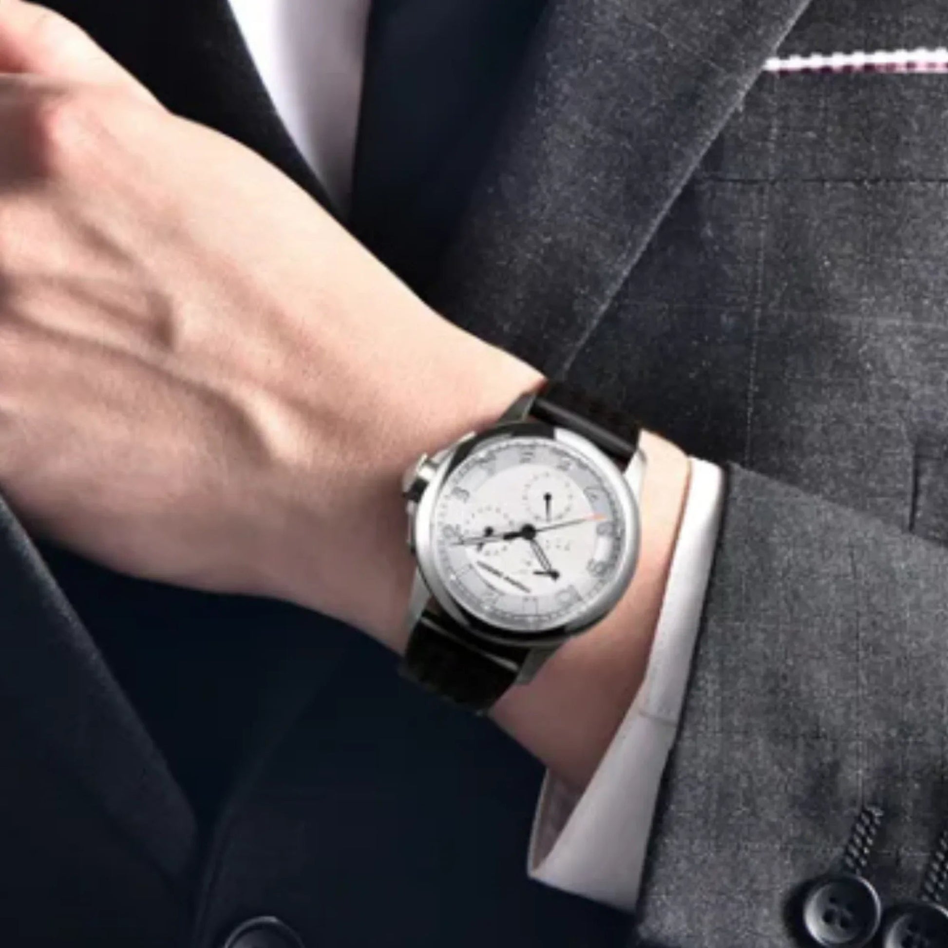 Pagani Design PD-1780 Japanese Quartz Movement Wristwatch with Sapphire Crystal Calendar New 24 Hours 100M Waterproof Watch - White Dial - DREAM WATCHES