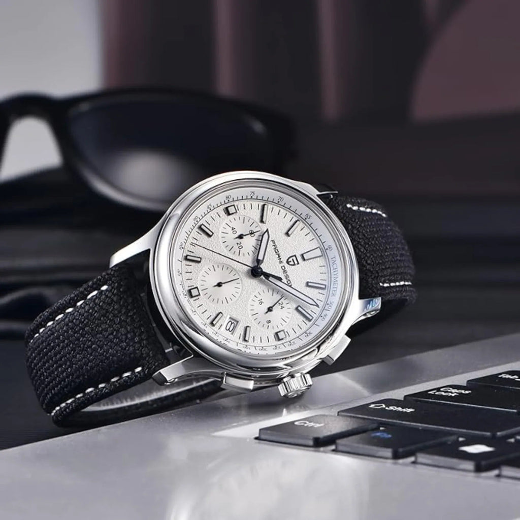 Pagani Design PD-1781 Men's Watch Japanese Movement Leather Woven Watch 100 m Waterproof Luxury Men's Quartz Watch - DREAM WATCHES