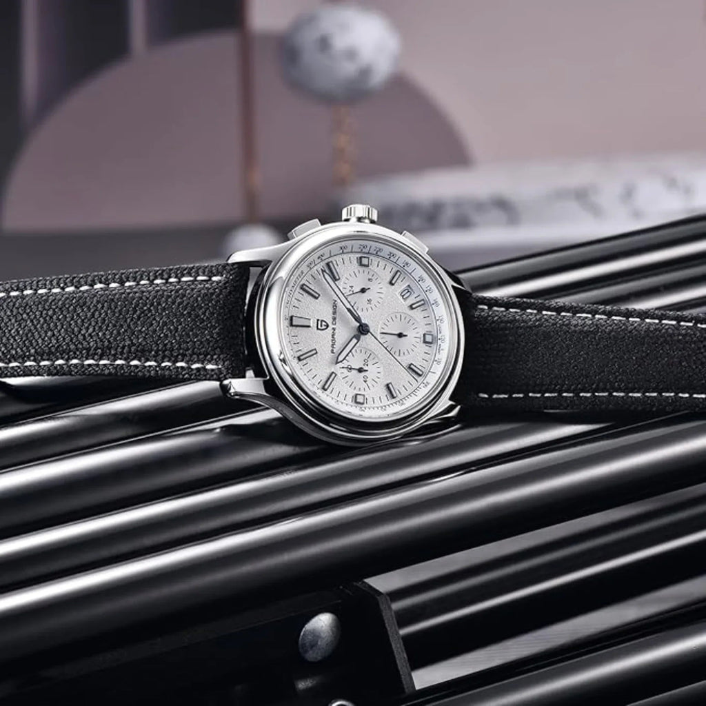 Pagani Design PD-1781 Men's Watch Japanese Movement Leather Woven Watch 100 m Waterproof Luxury Men's Quartz Watch - DREAM WATCHES